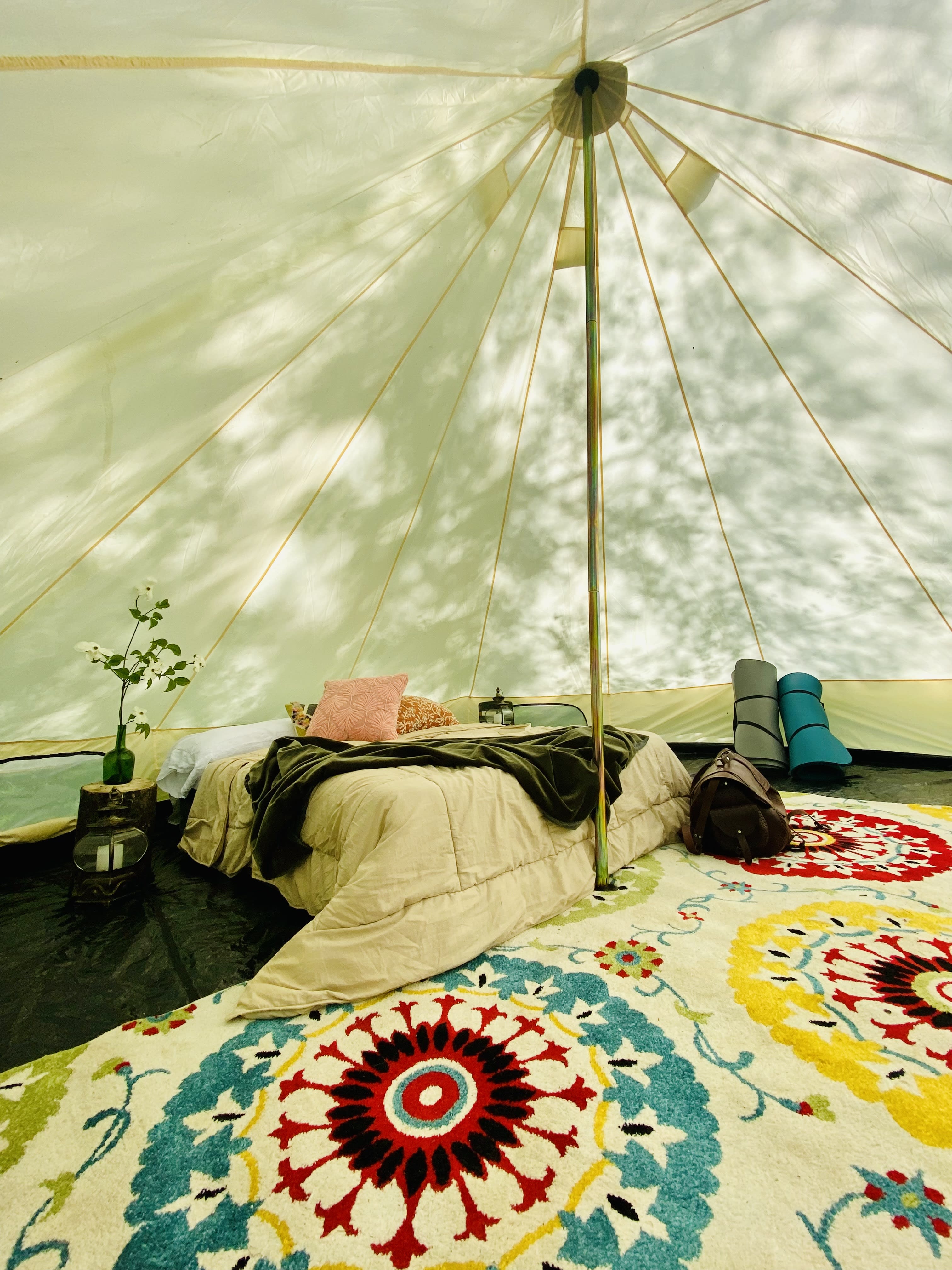 Glamping Tents 93 acre Horse Farm
