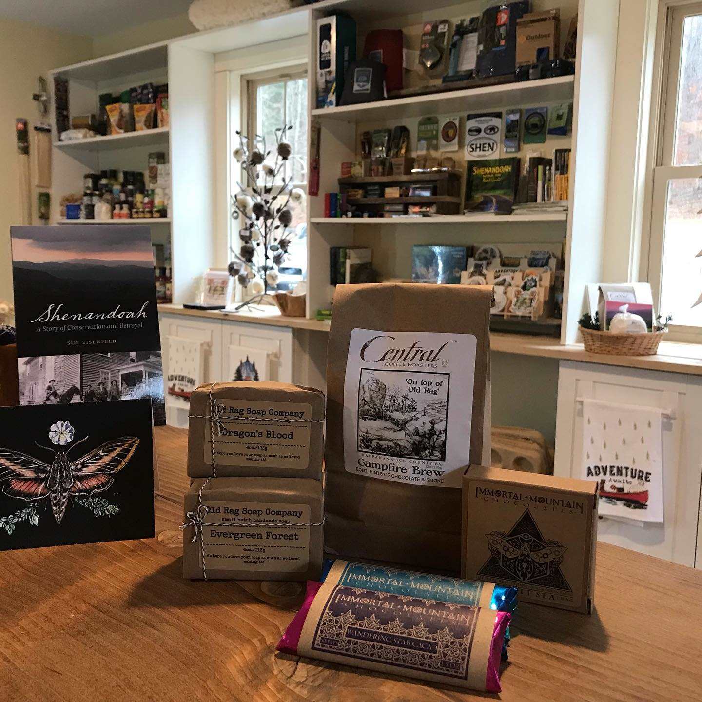 Our farm store has our AWA meats, plus local items, small grocery and camping essentials.