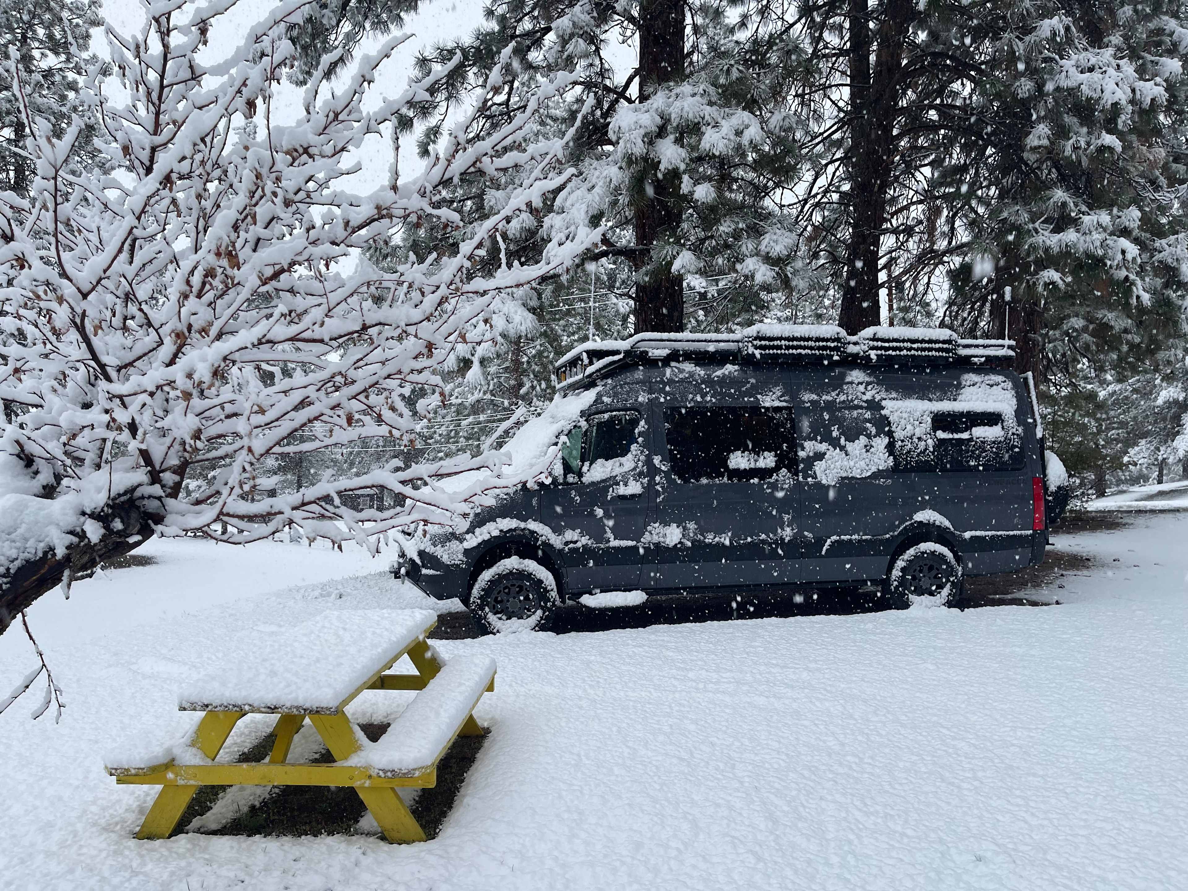 Snow in April