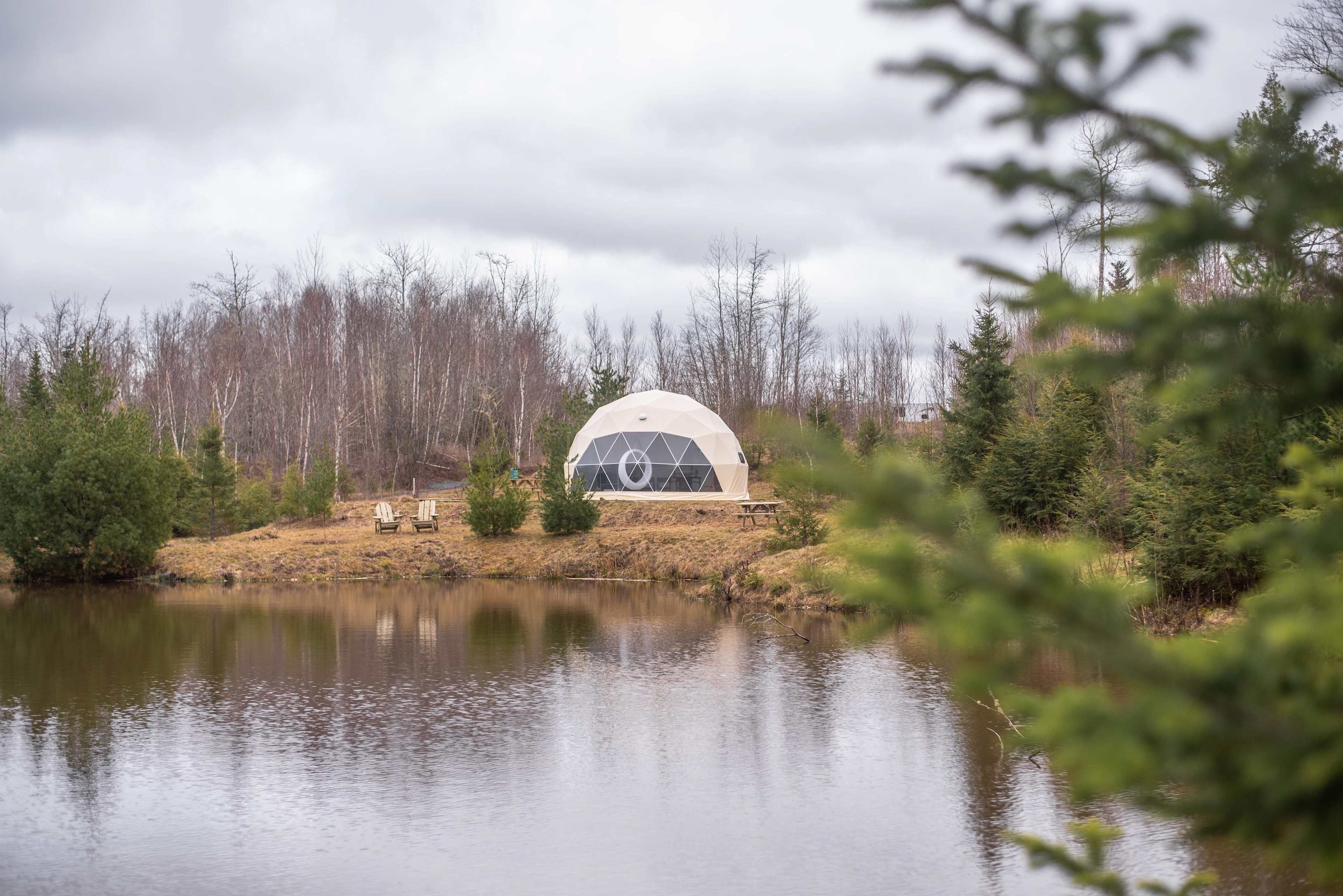 Large games dome across from where we were staying