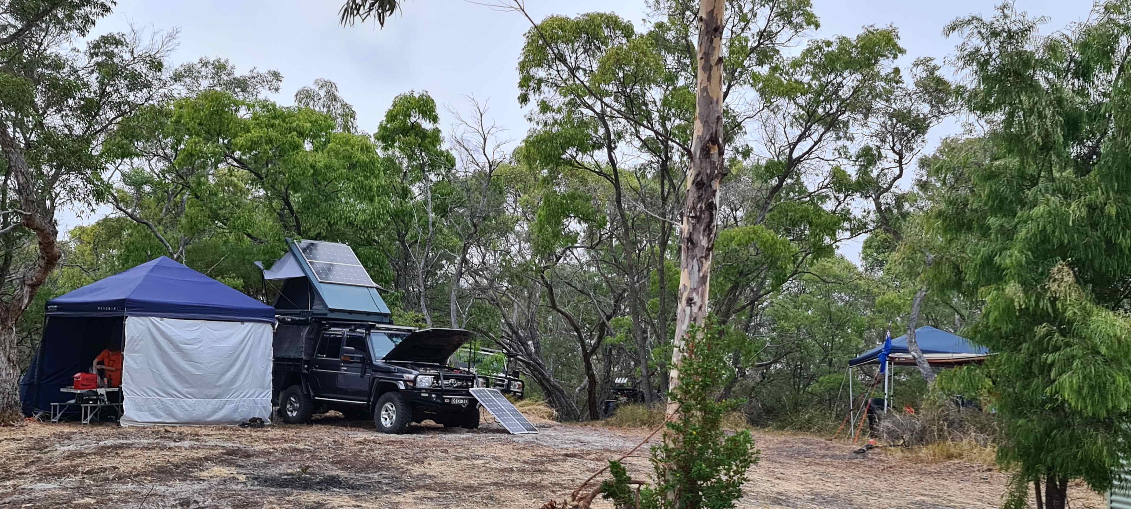 Redheart Lane Campsite, great area for tents, camper trailers and roof top tents. Not suitable for caravans. 