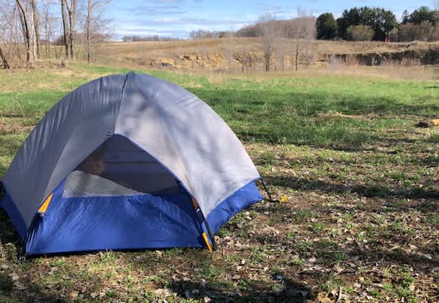 View from the tent
