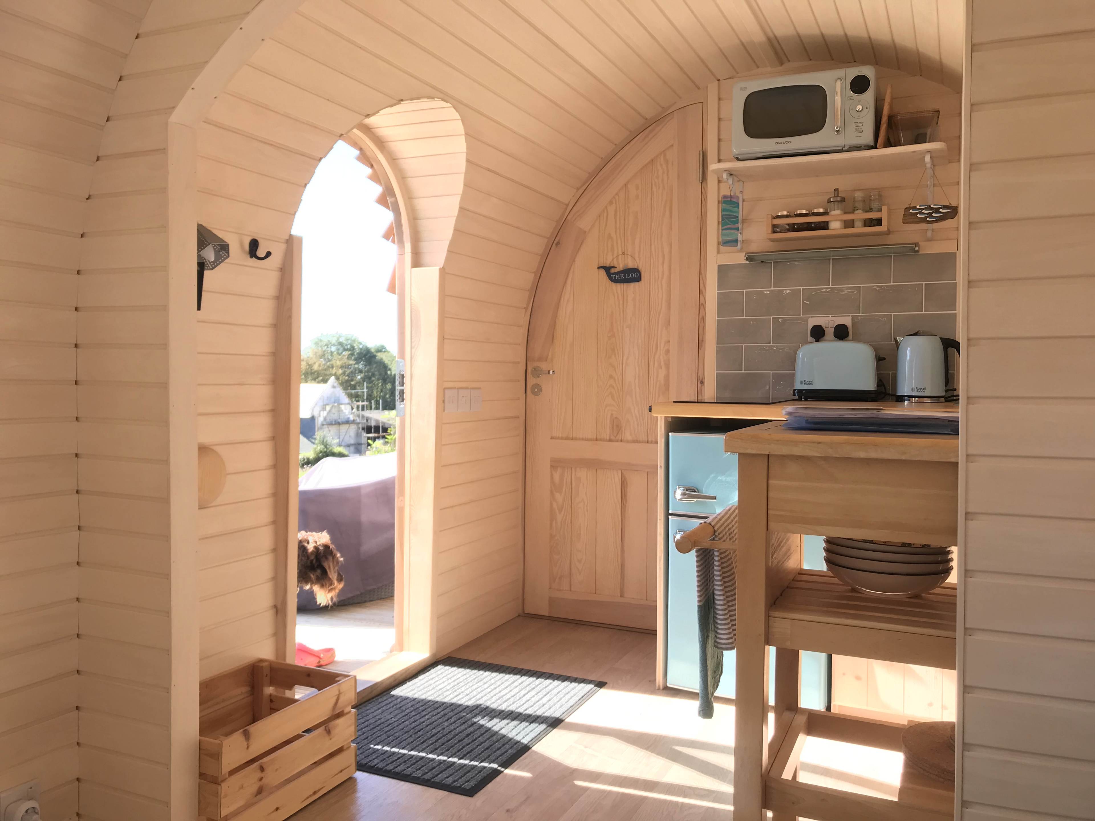 Lydcott Glamping Cornish Sea Views