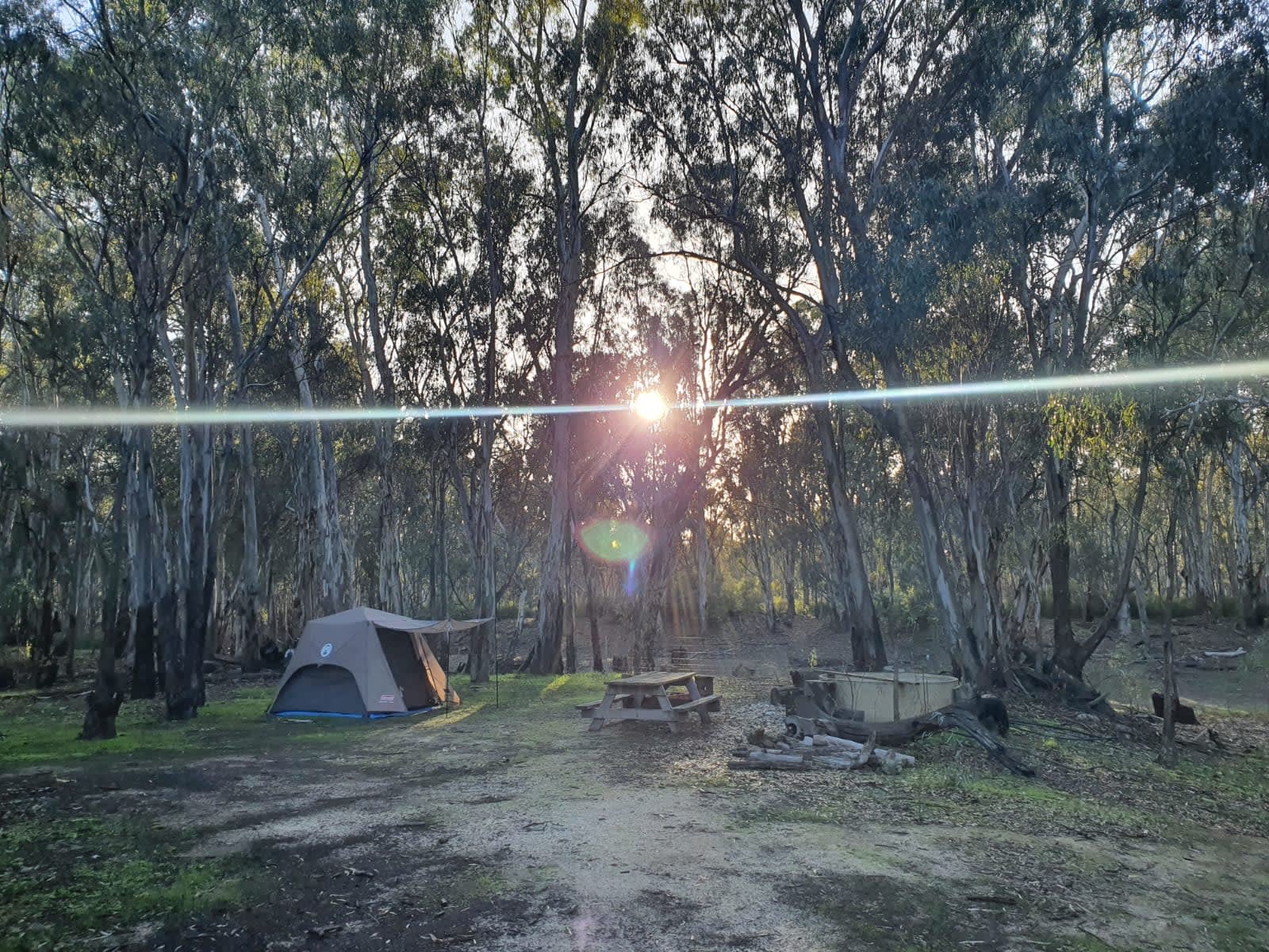 Tooranie Creek Side Campsite