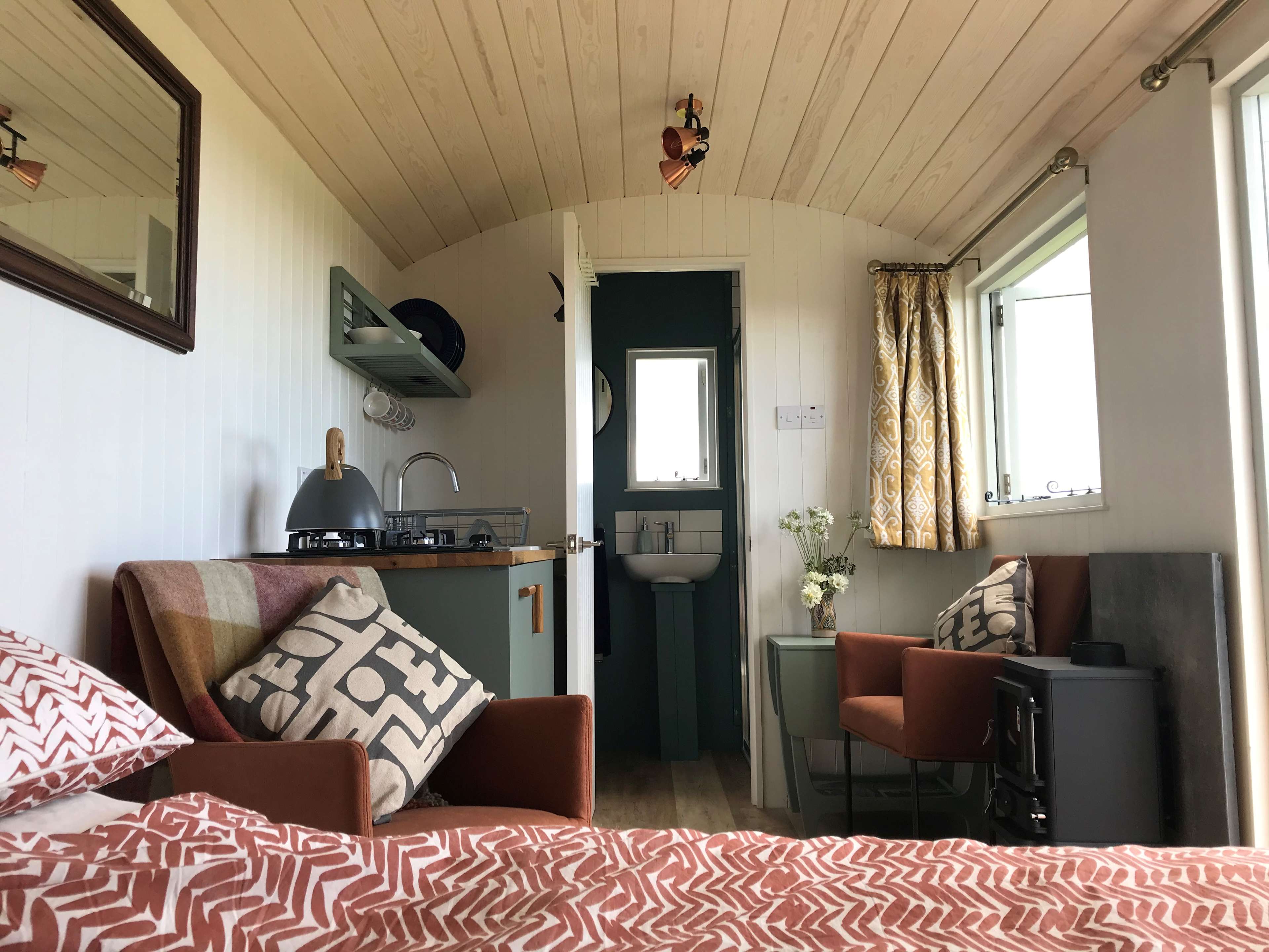 Sea View Shepherds Huts Porthleven