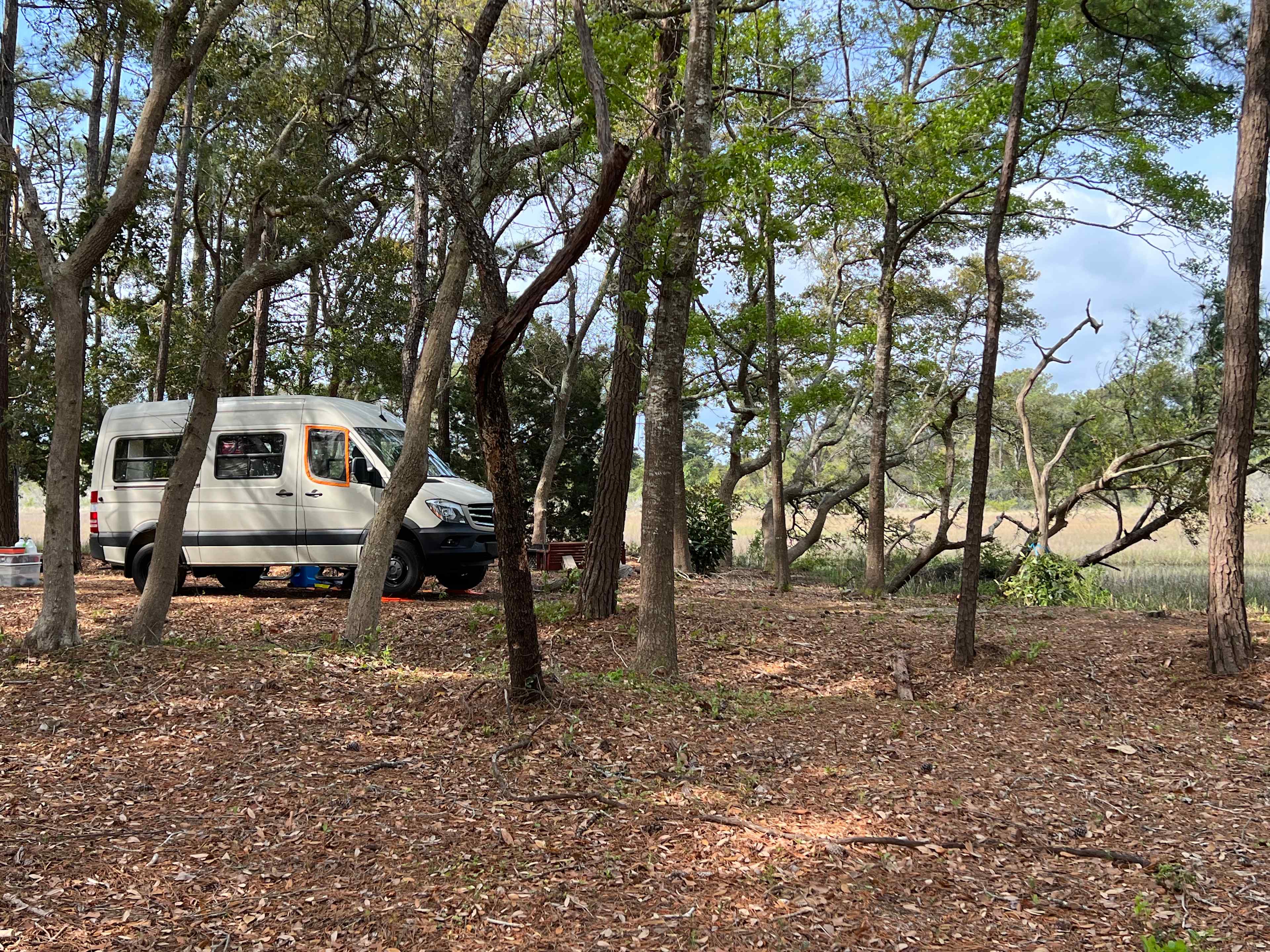 Old railroad bed for sprinter vans
