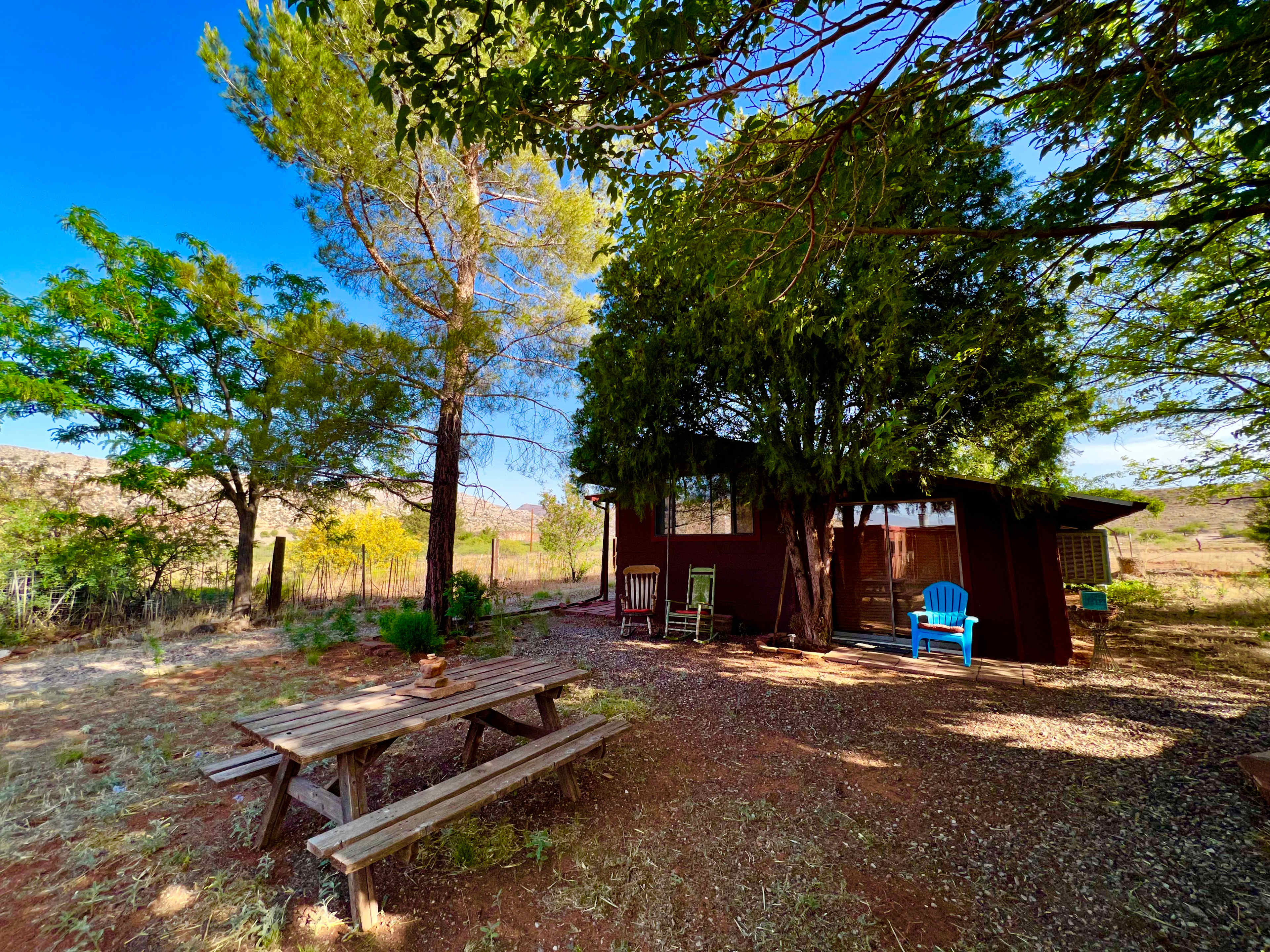 Yard/Cabin Area
