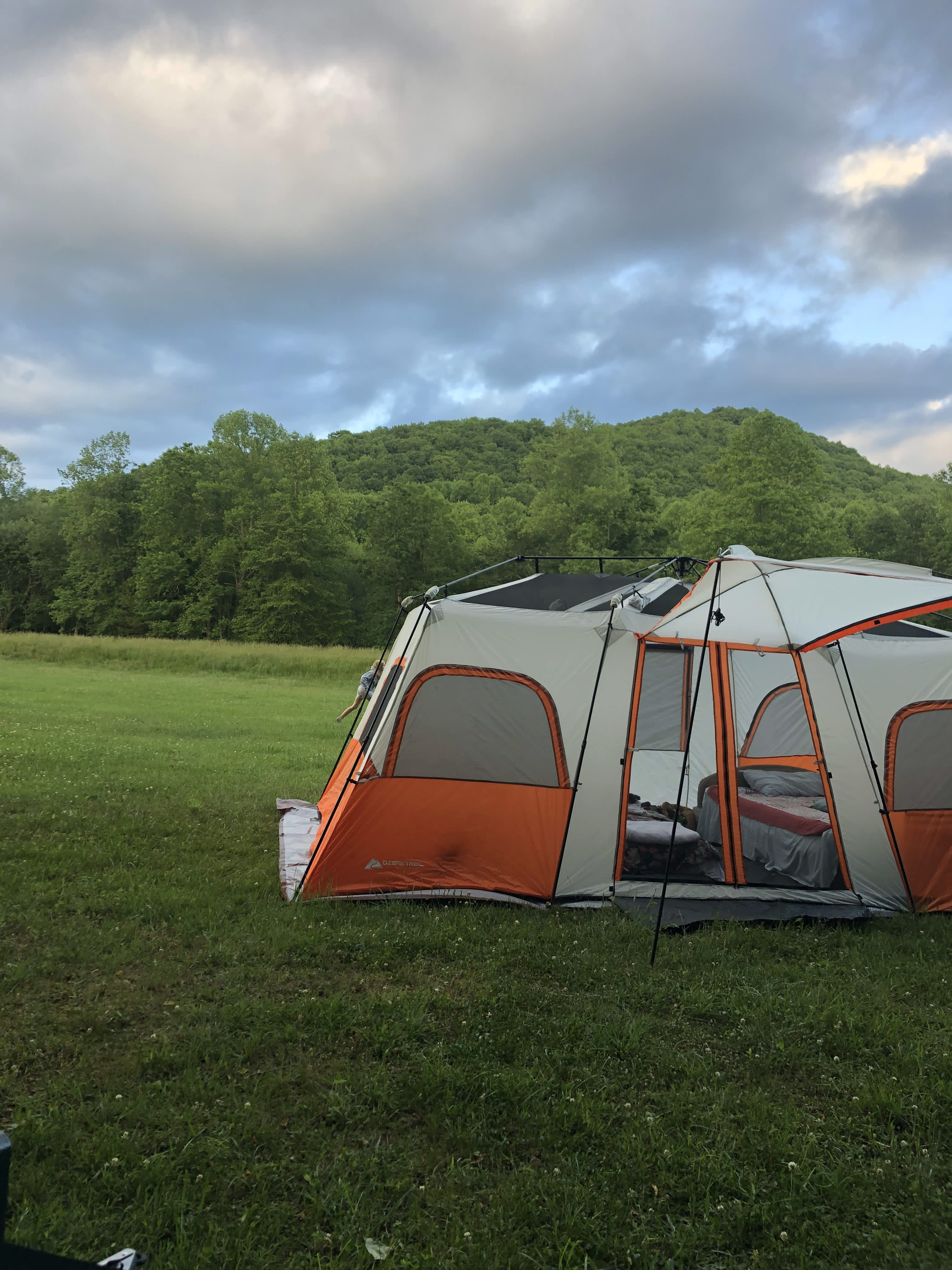 Beautiful spot for a tent.