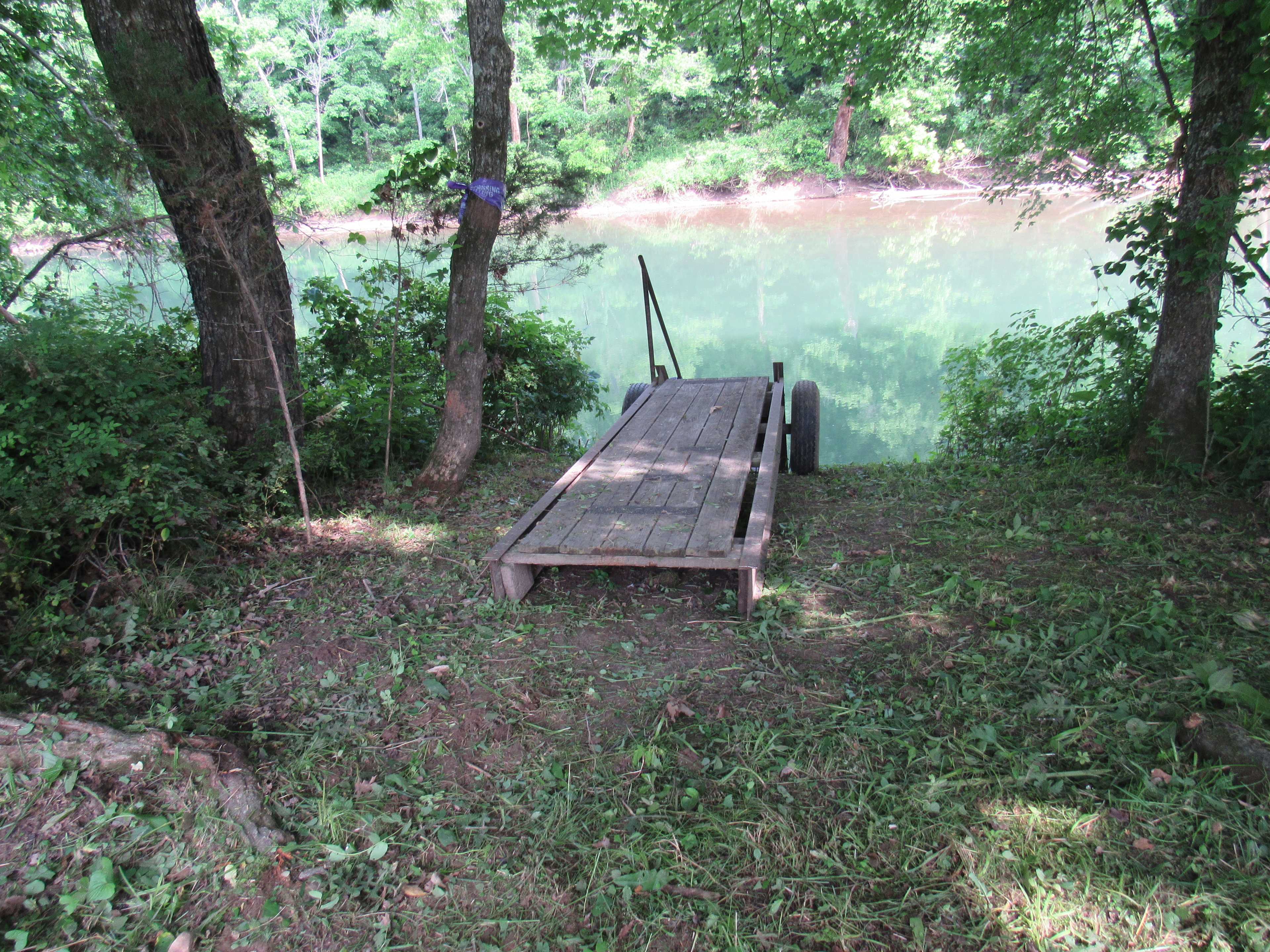 River access from camp