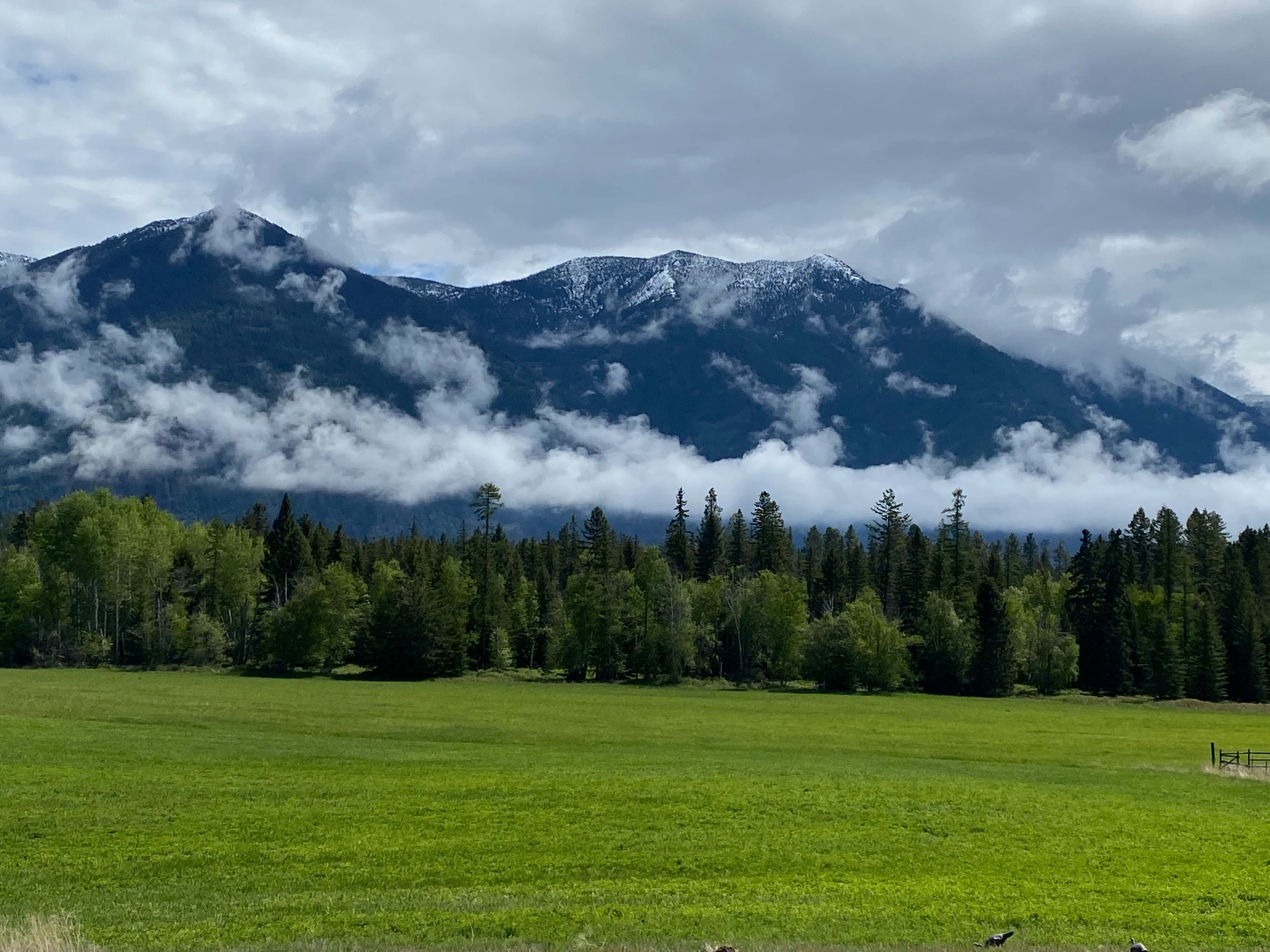 Country Setting With Mountain Views