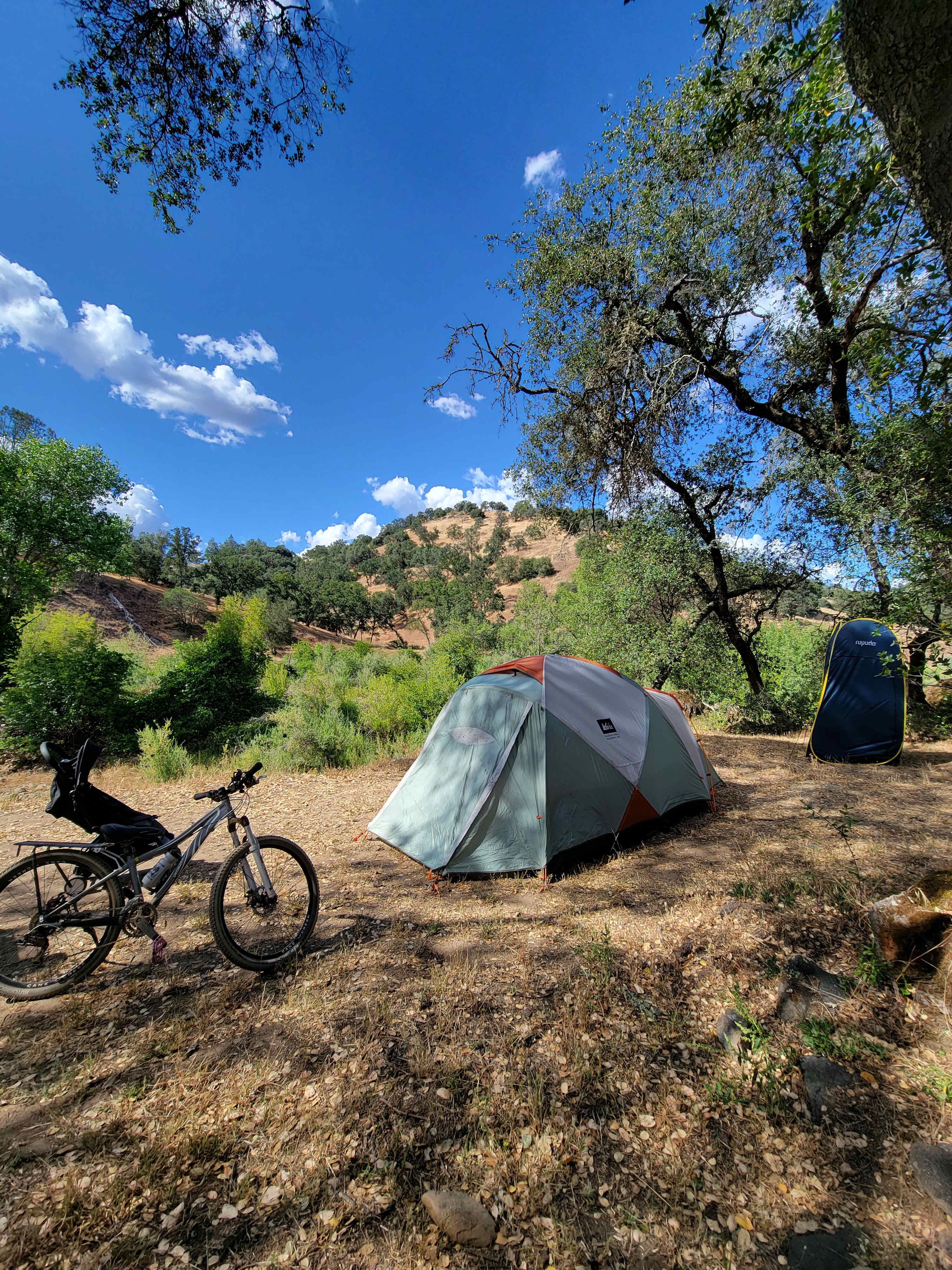 Campsite 6. Not super close to the river in June but spacious and short walk to water.