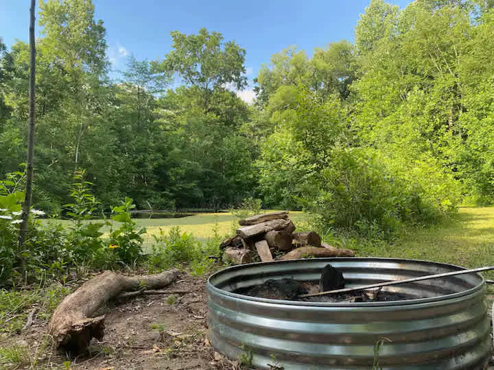 BYO tent camp in Michiana