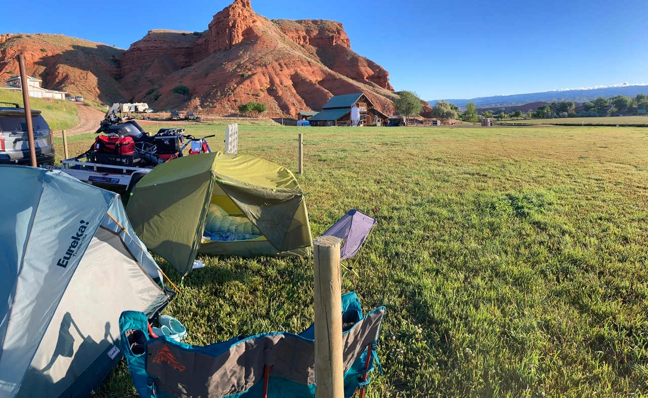 Brewery View from Campsite #1