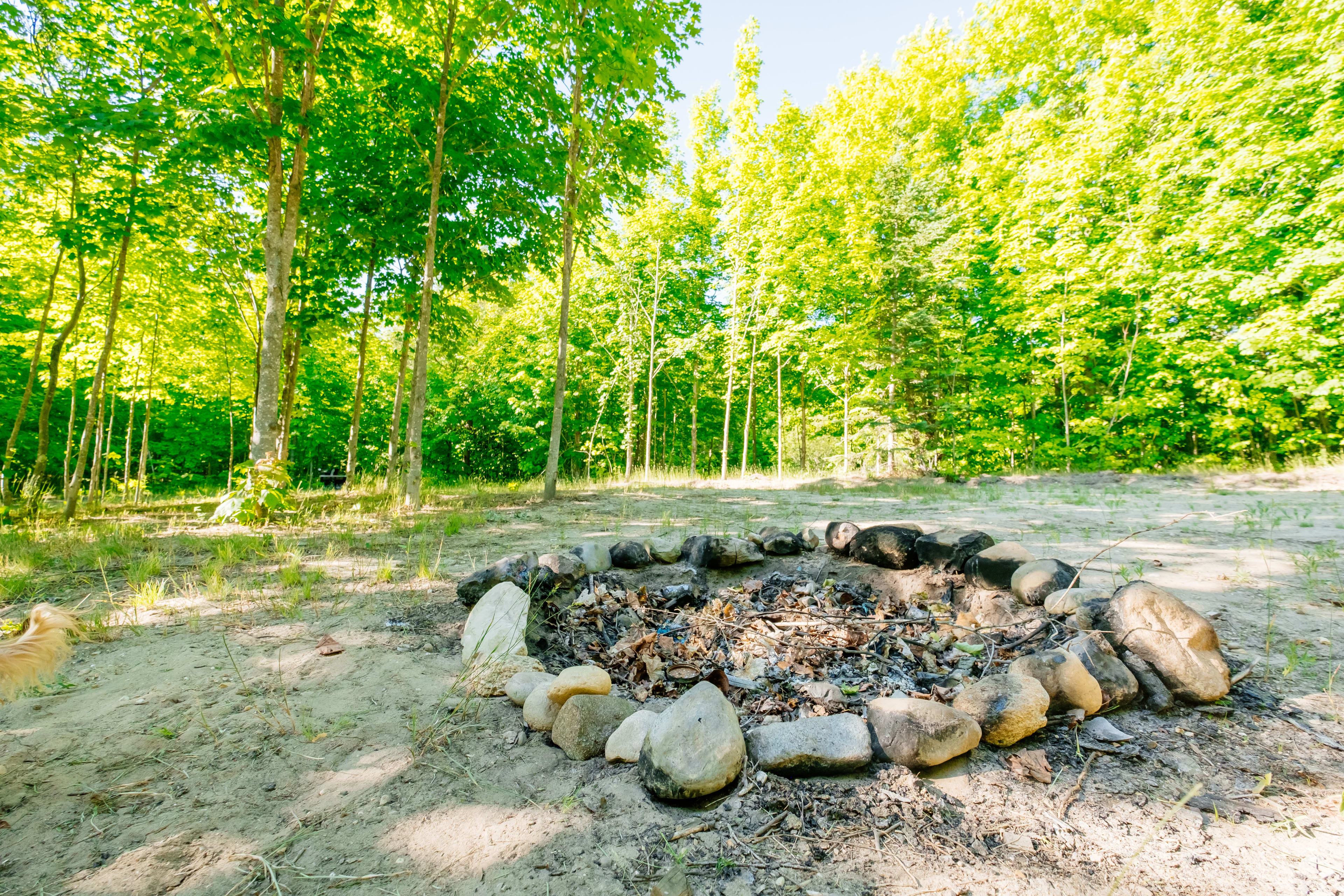 Giant fire pit