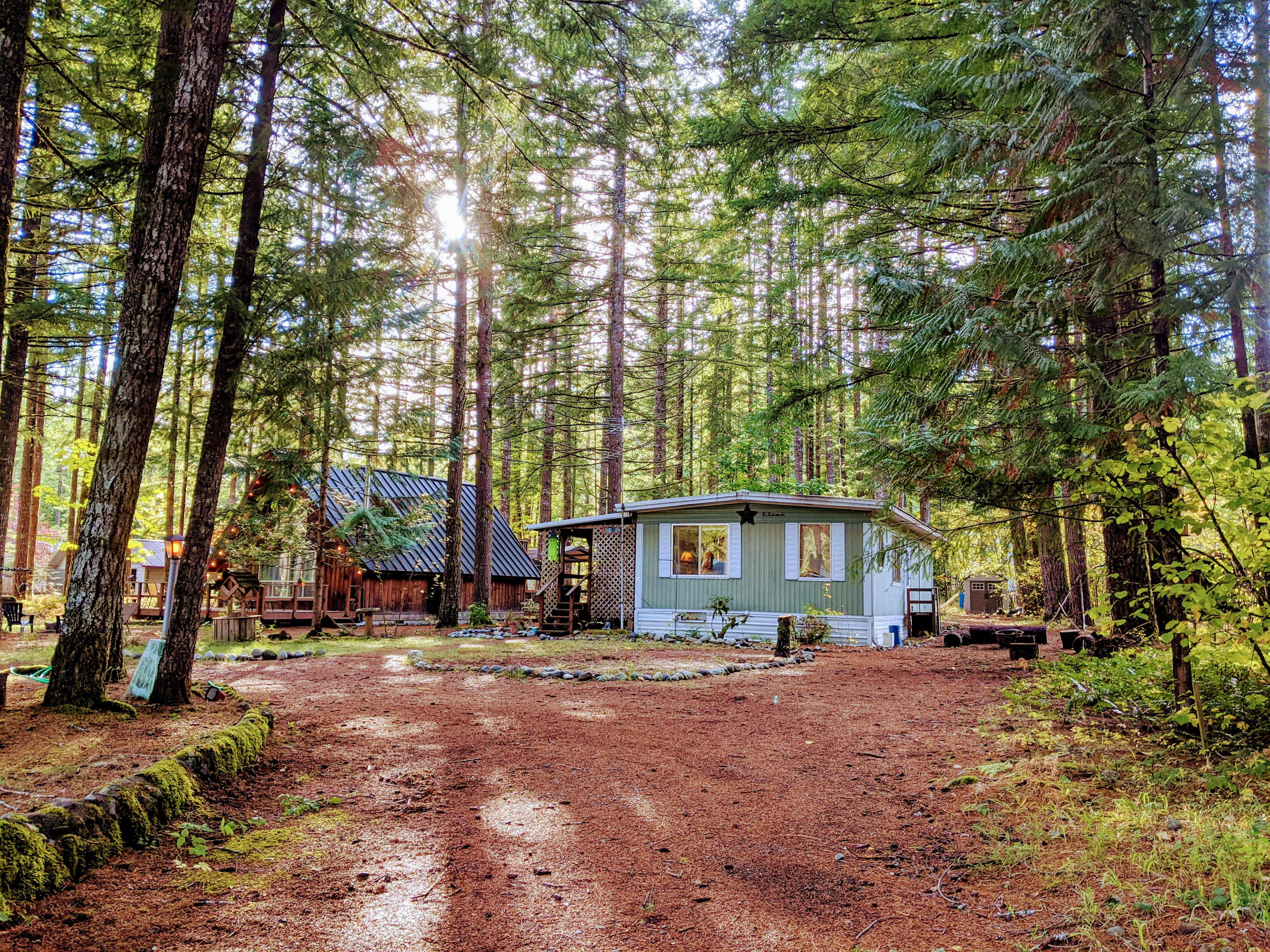 Goffin Cabin from road (pull through drive)
