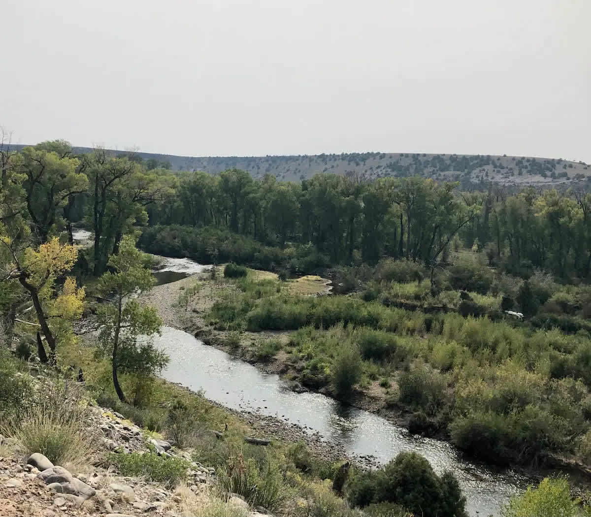 Riverfront Campsite on a Ranch!