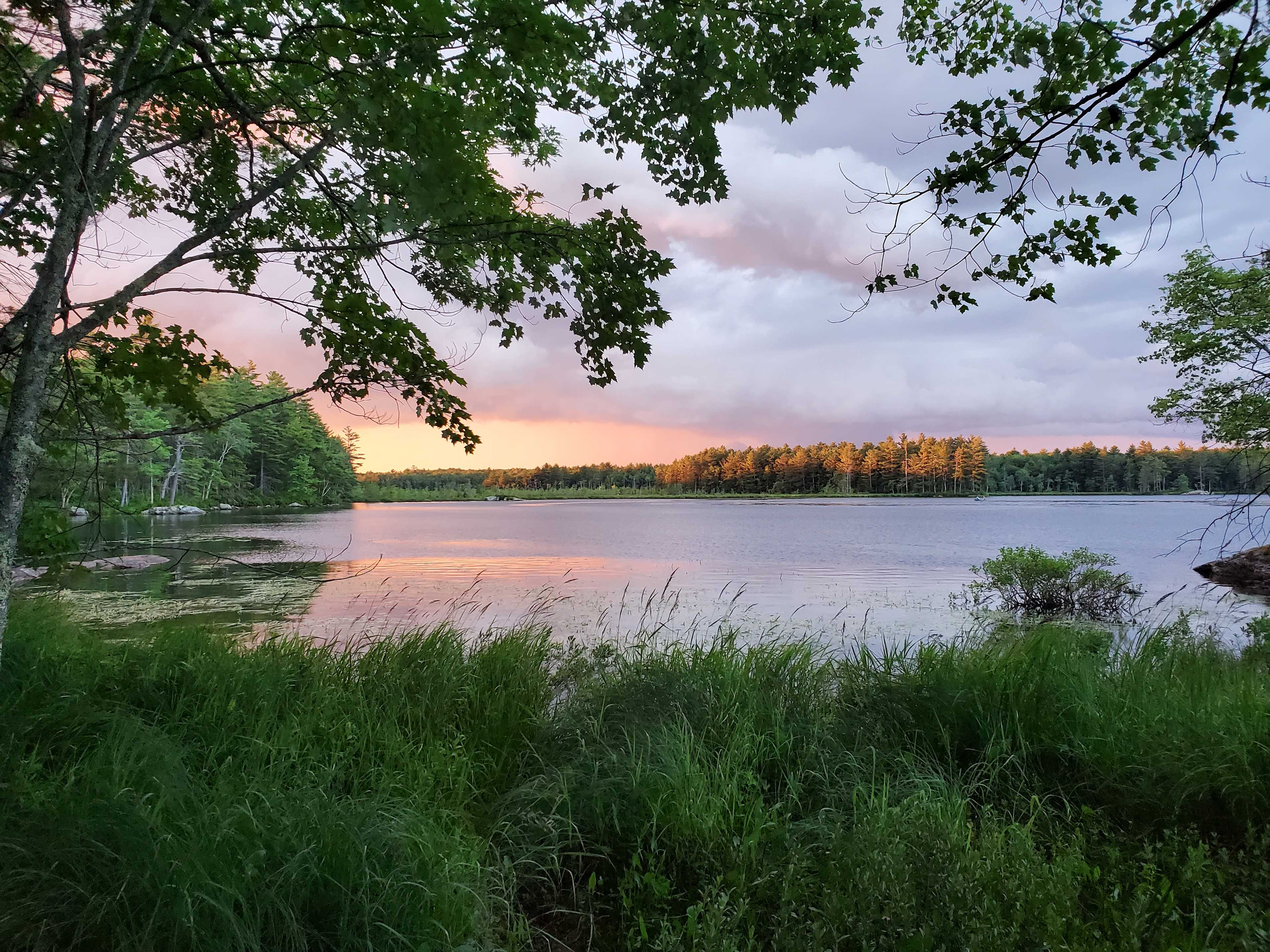 Sunset, Little Dyer Pond 