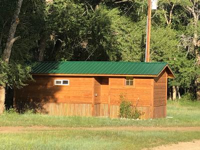 Camp bathroom.