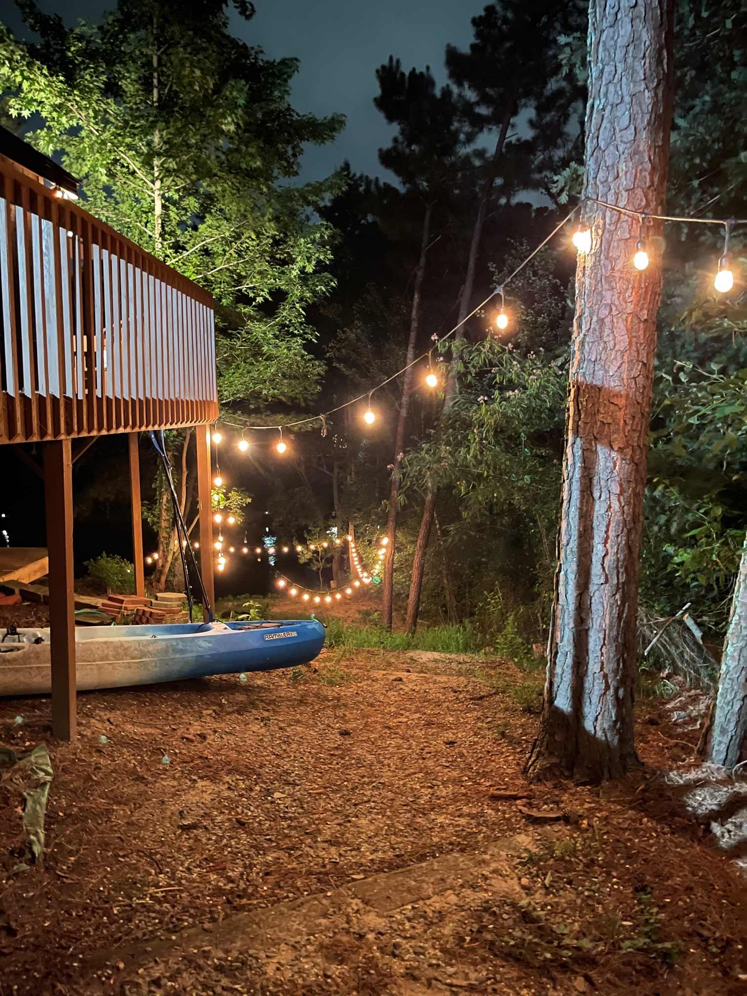 Cabin with Double Kayak