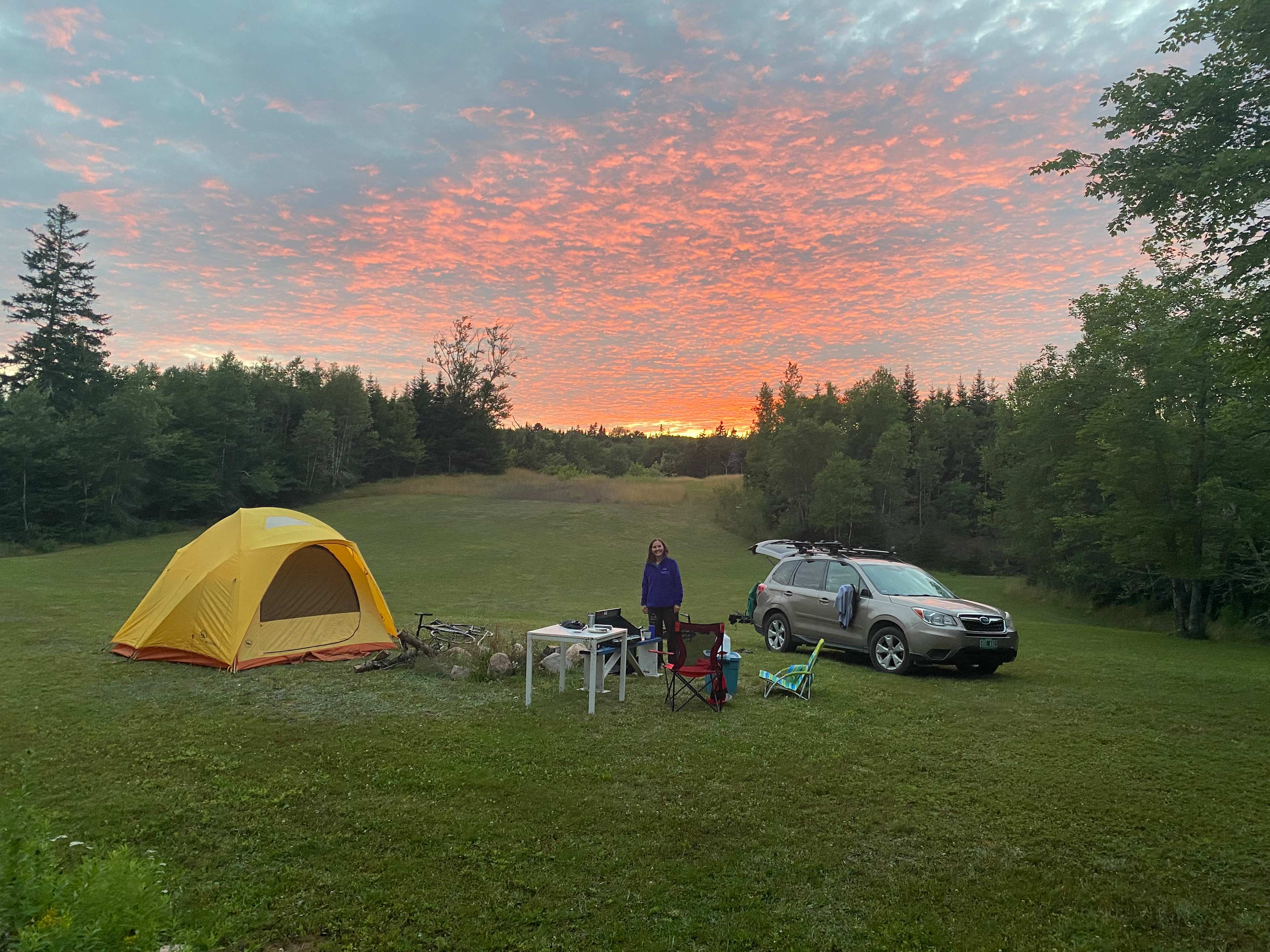 Wonderful campsite. 