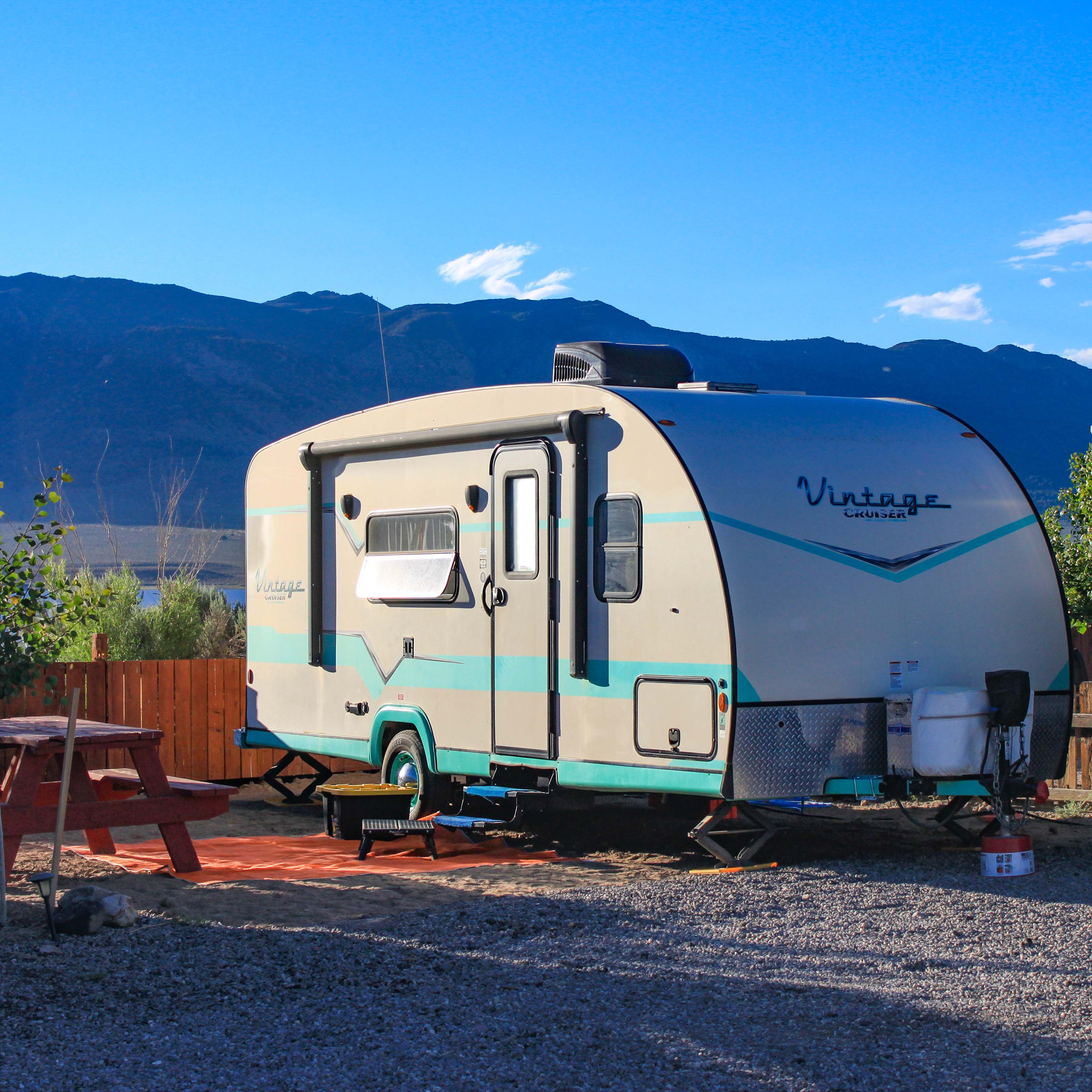 Site 22 WithTear Drop Trailer