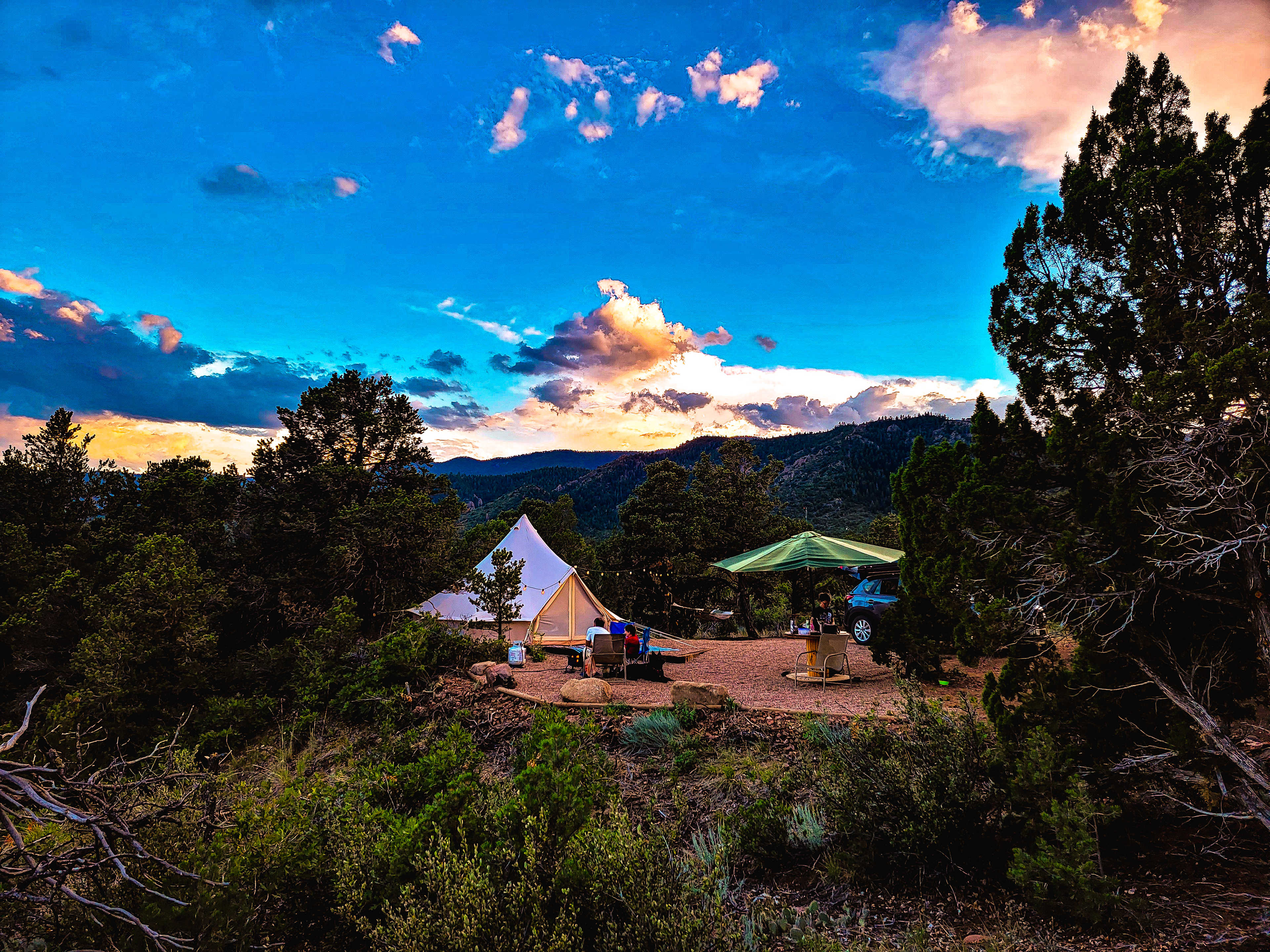 Cliffs Edge campsite