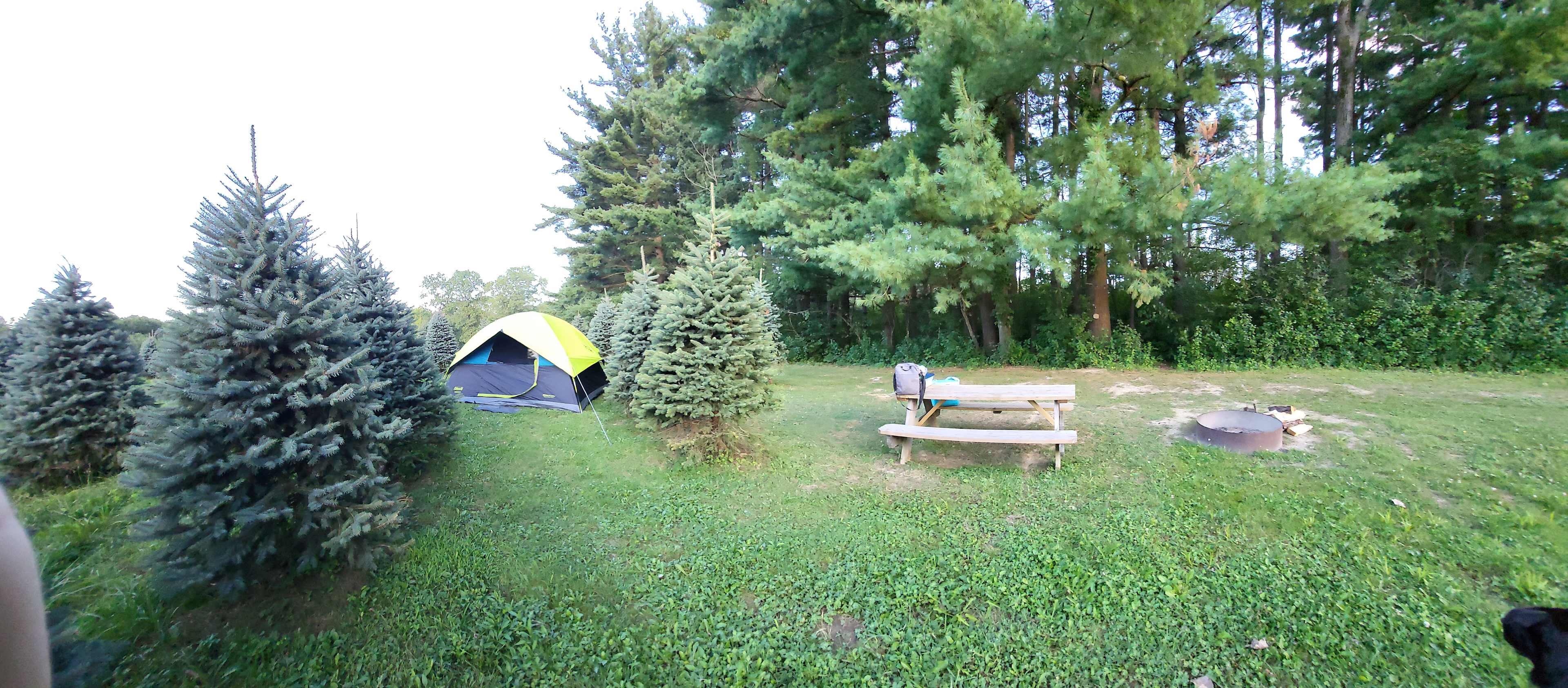 Camping at Heritage Farms