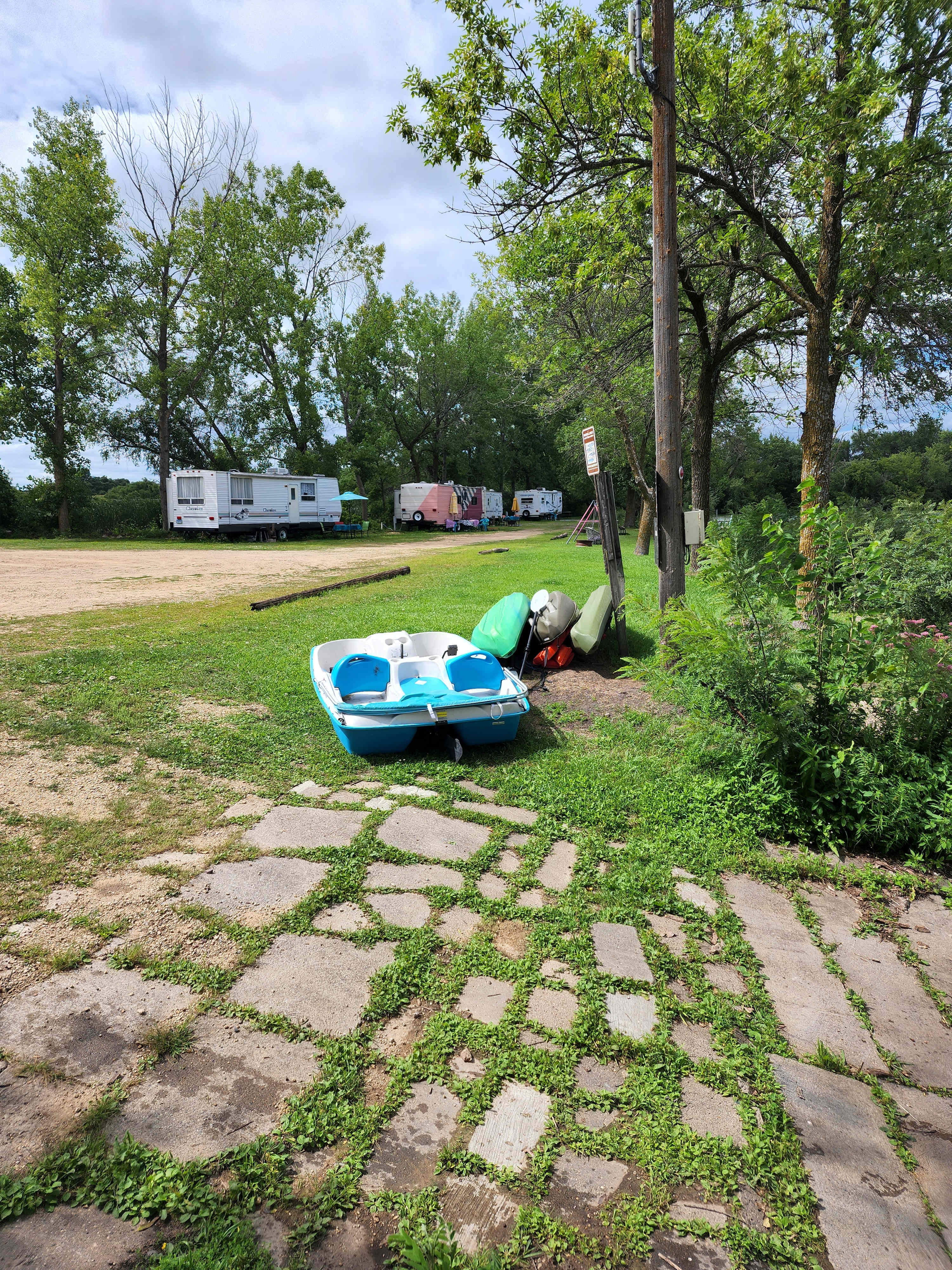 Some old toys lakeside