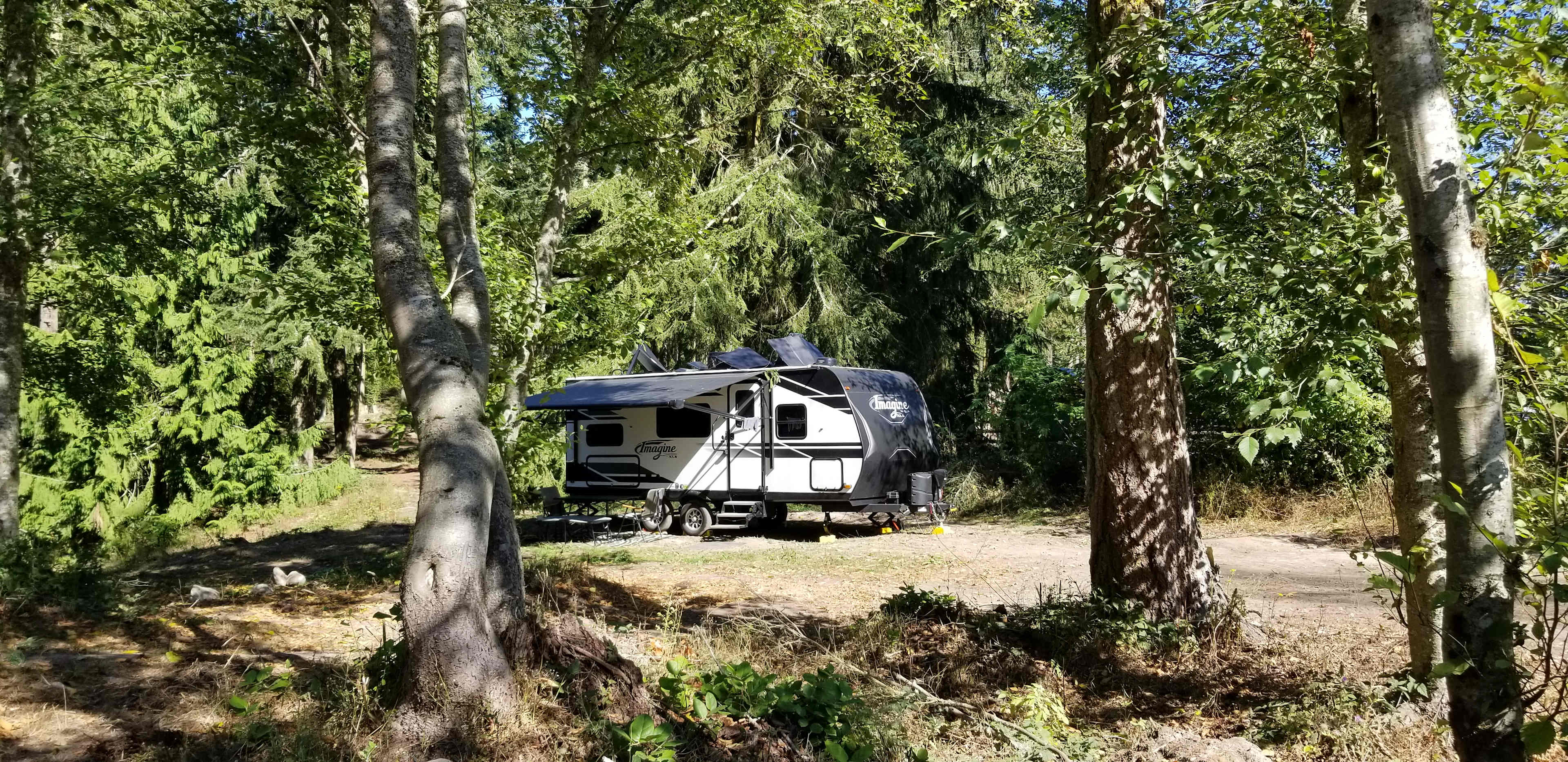 Trailer at site