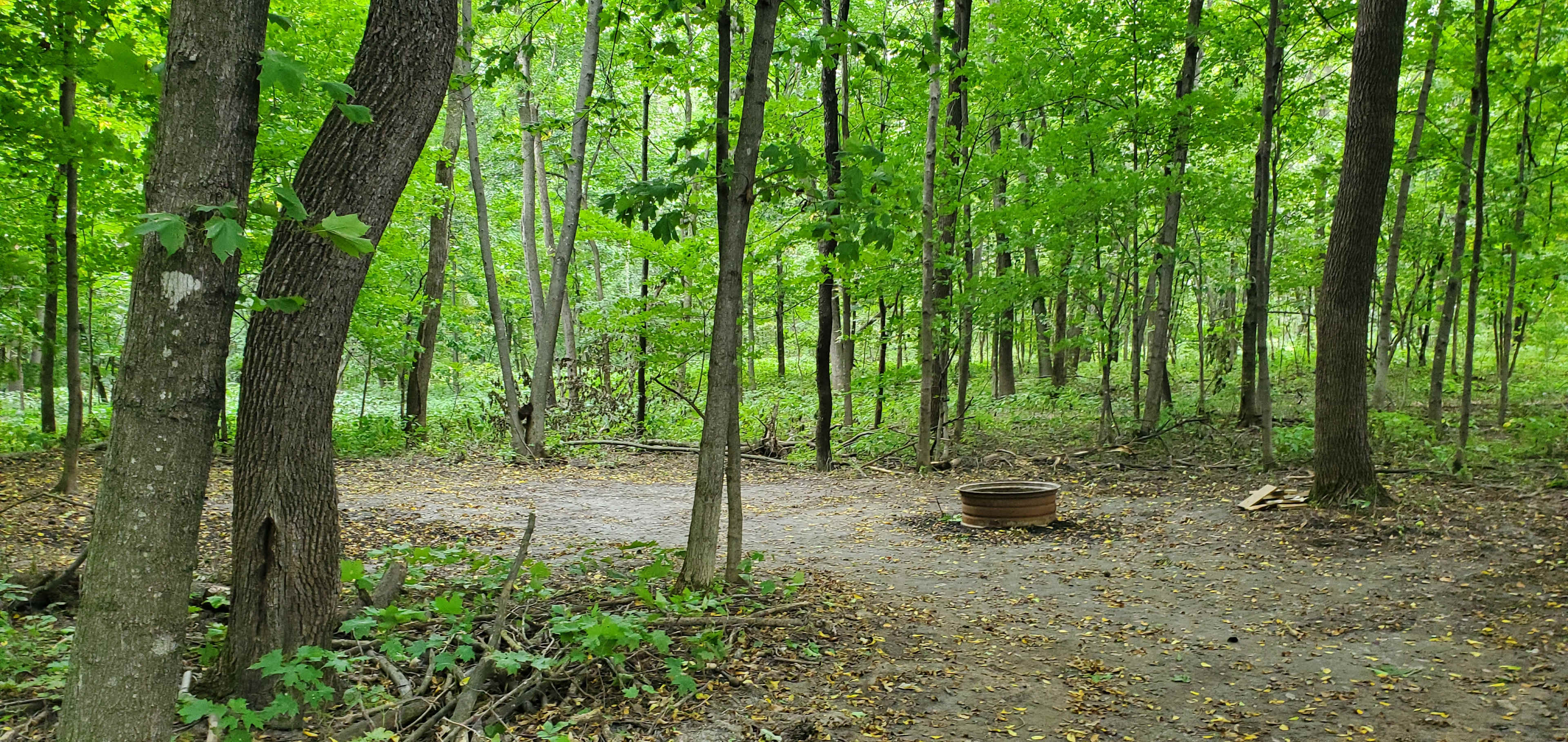 Camp site #3, very large area to set up a huge tent. 