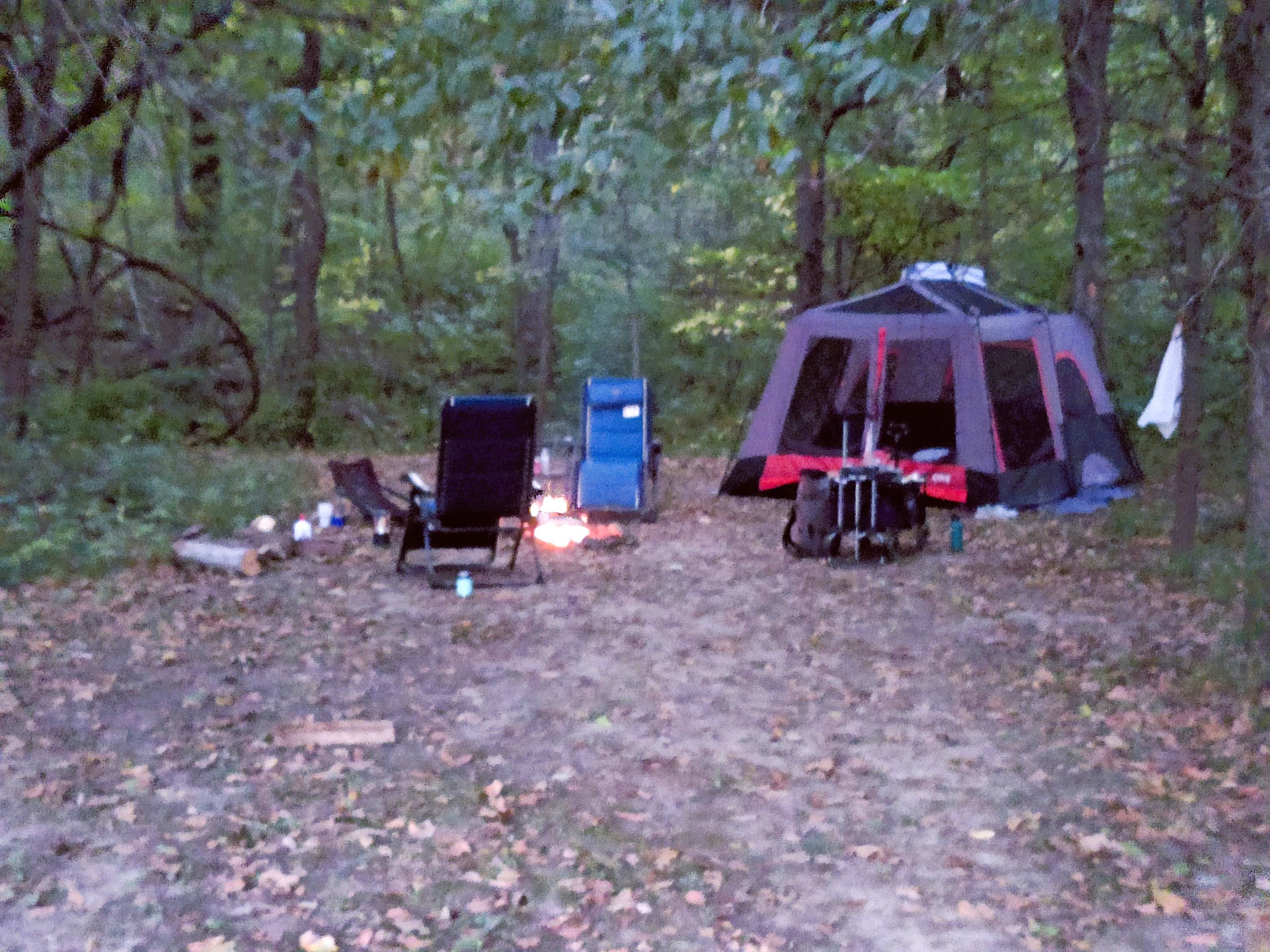 Jungle Creek Campsite in Freedom Field
