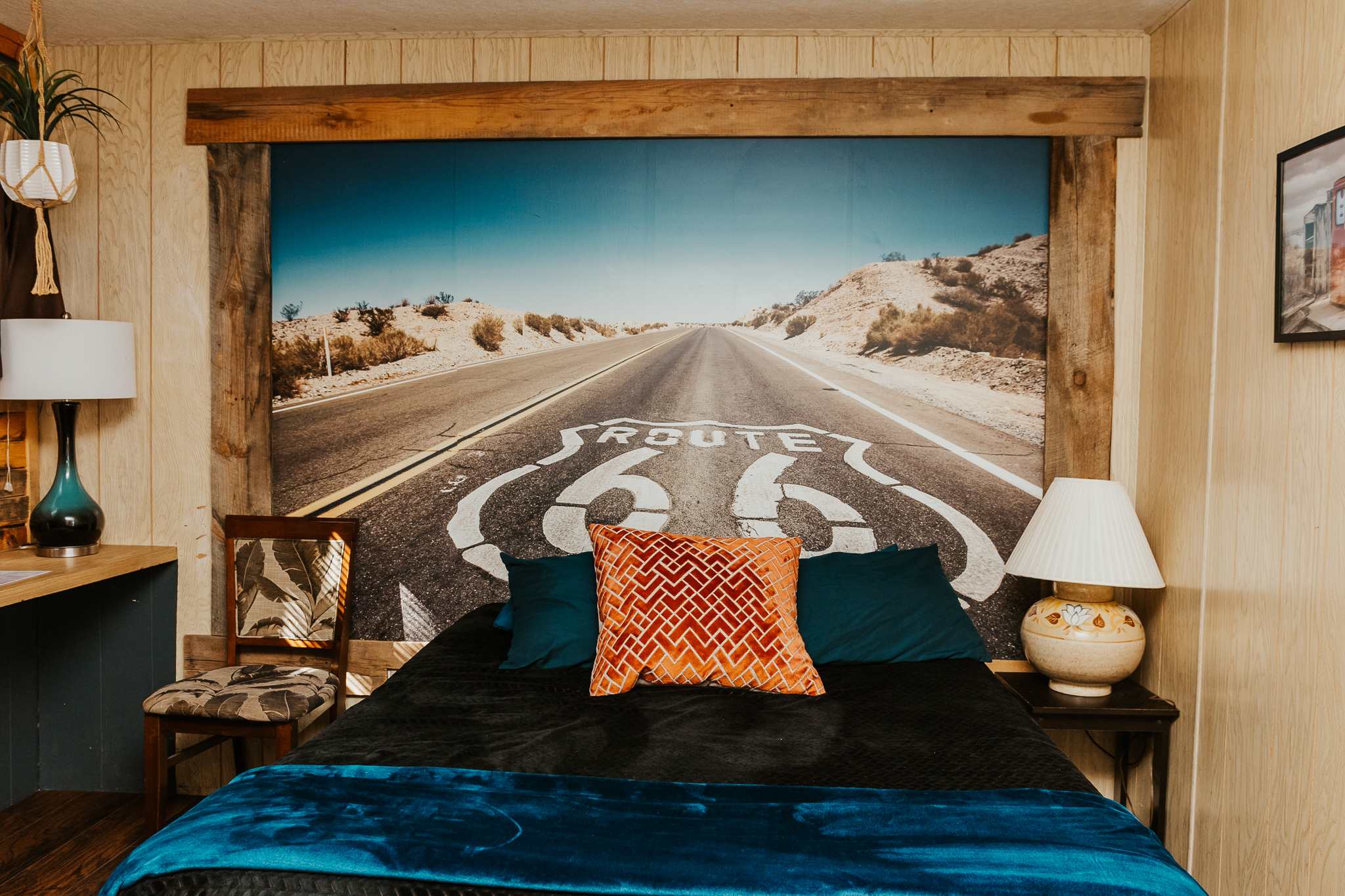 Comfortable full size bed