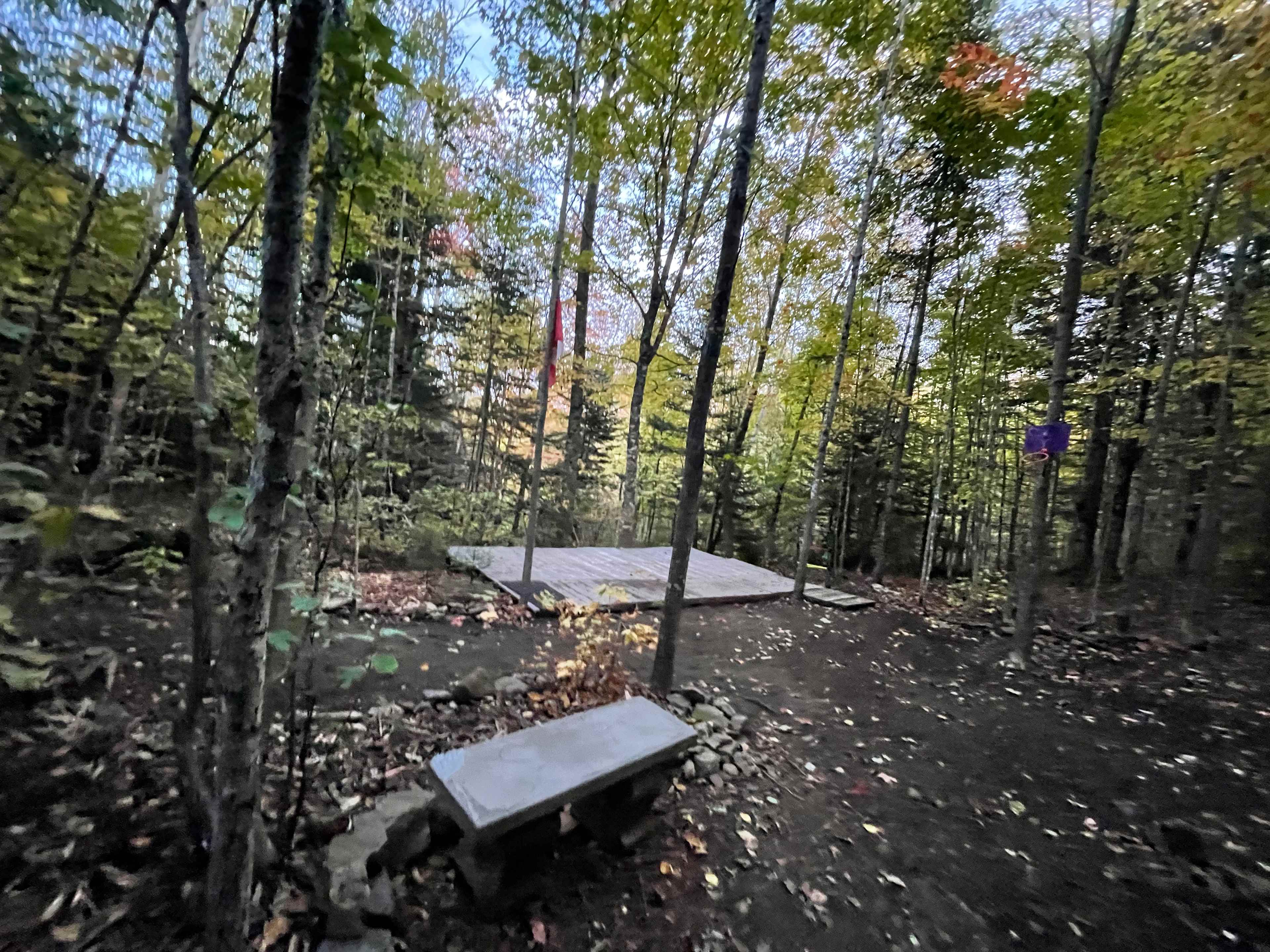 Tent platform 