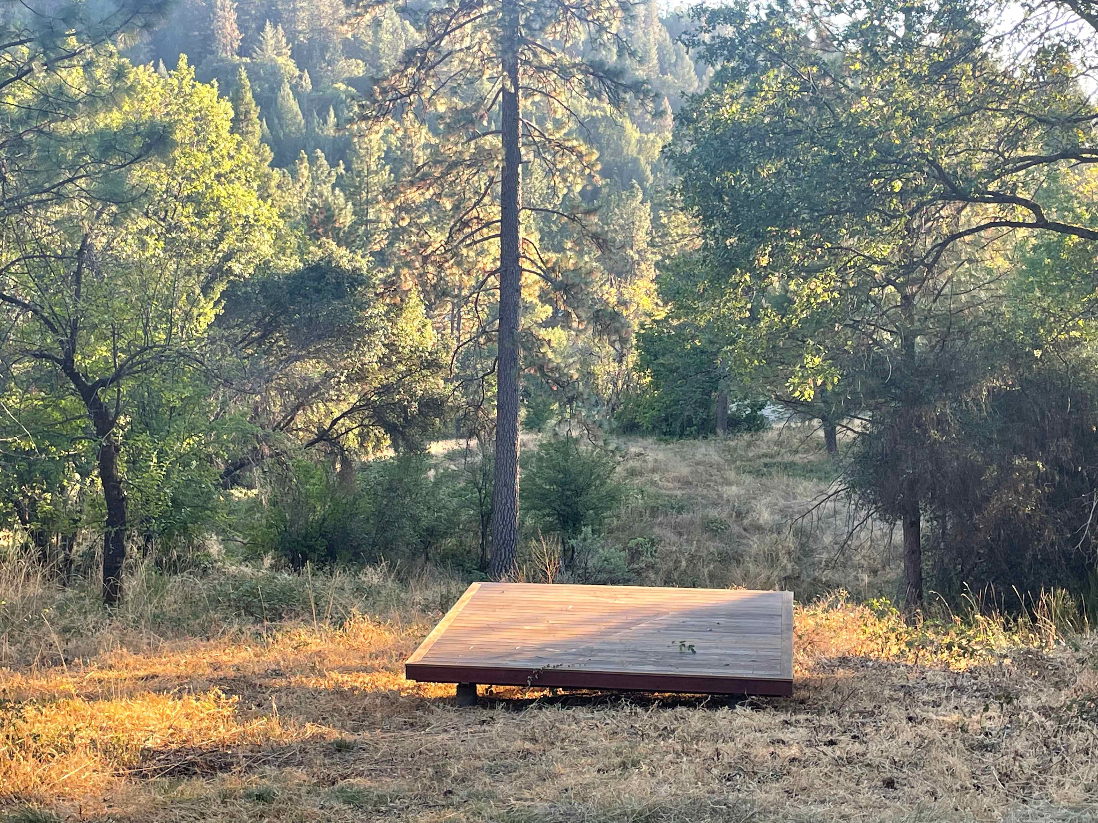 "Blue Oak" Tent platform, 12'X12'