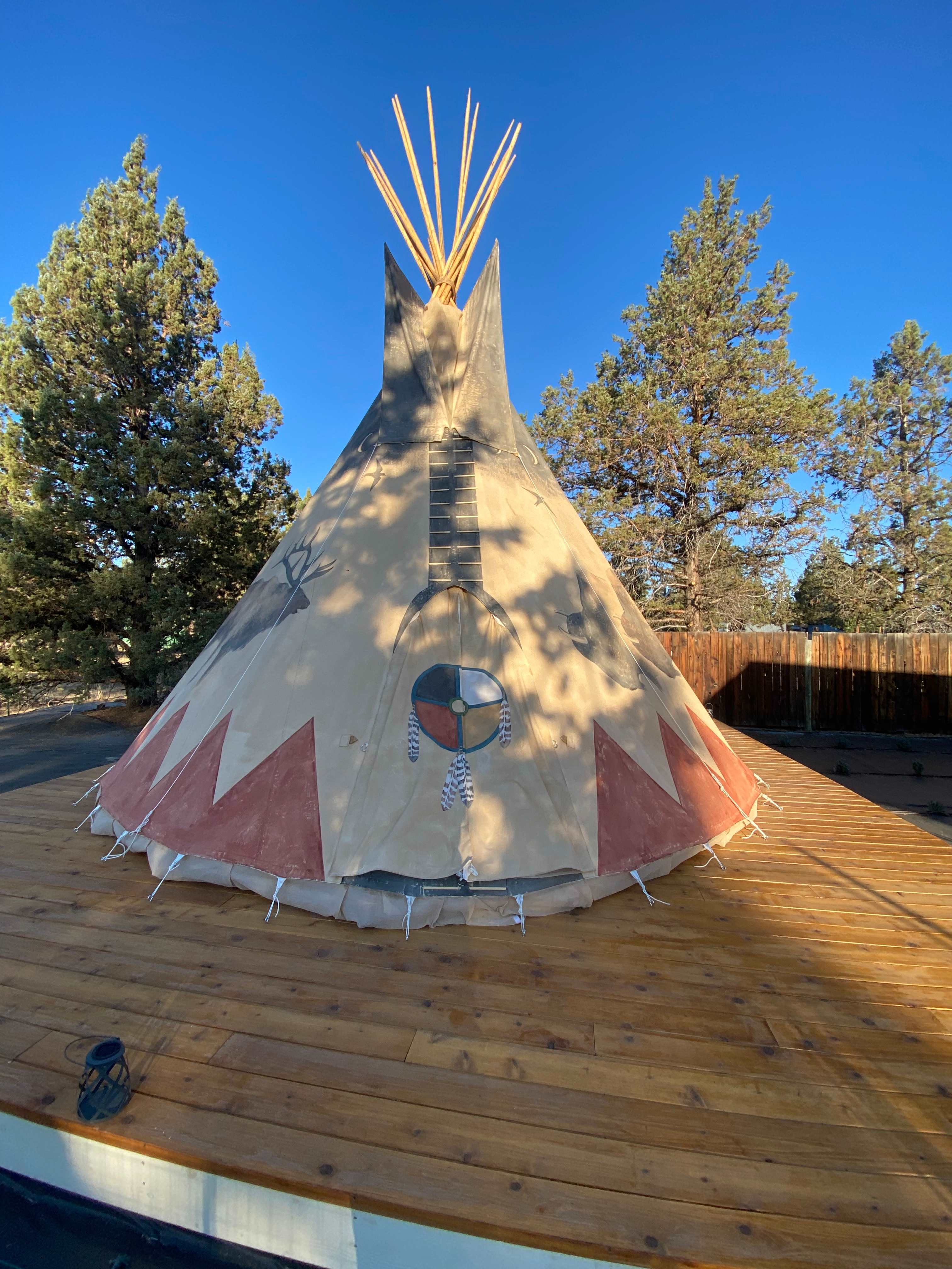 Mountain Lavender Farm Tipi