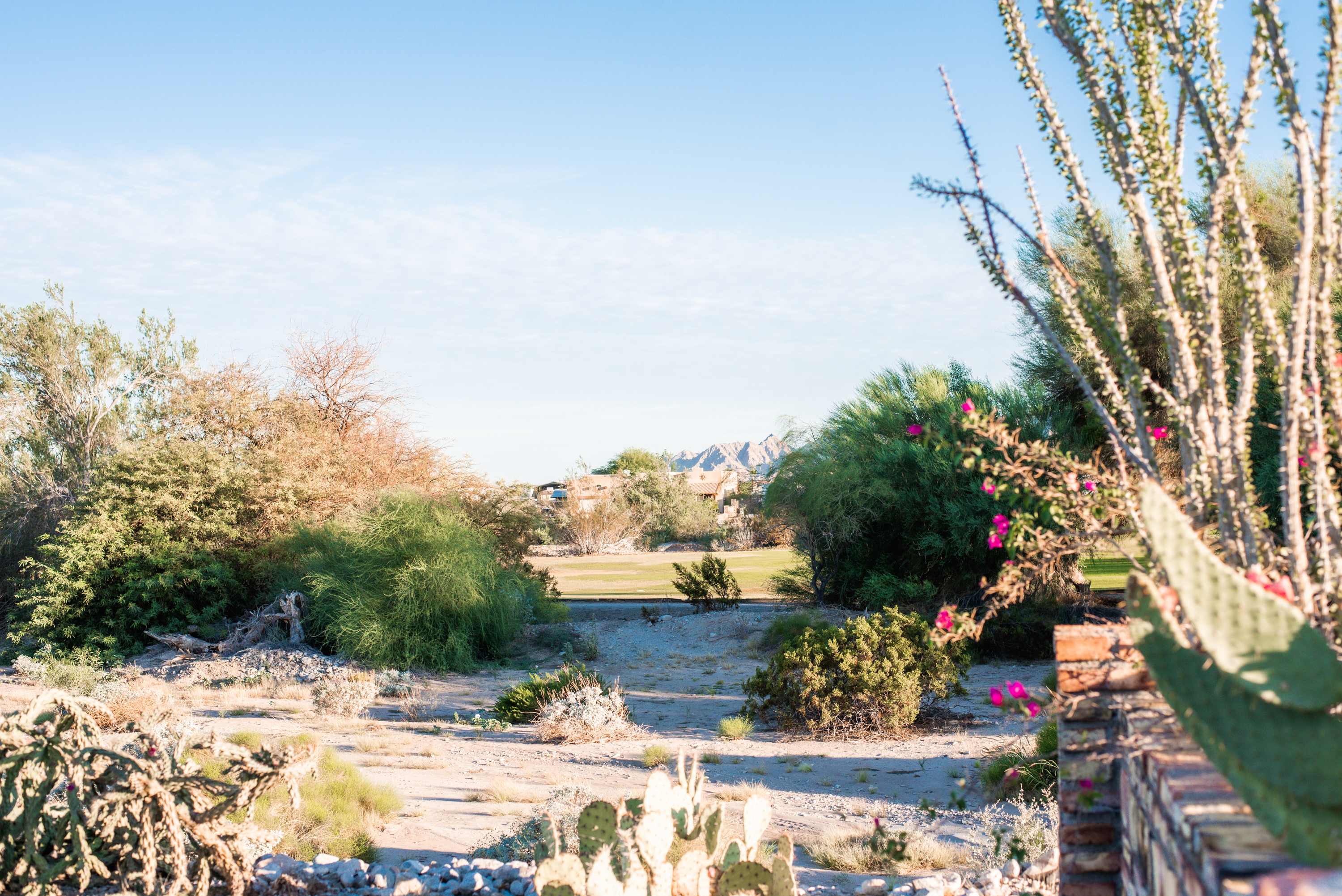 RV site parallels Golf Course