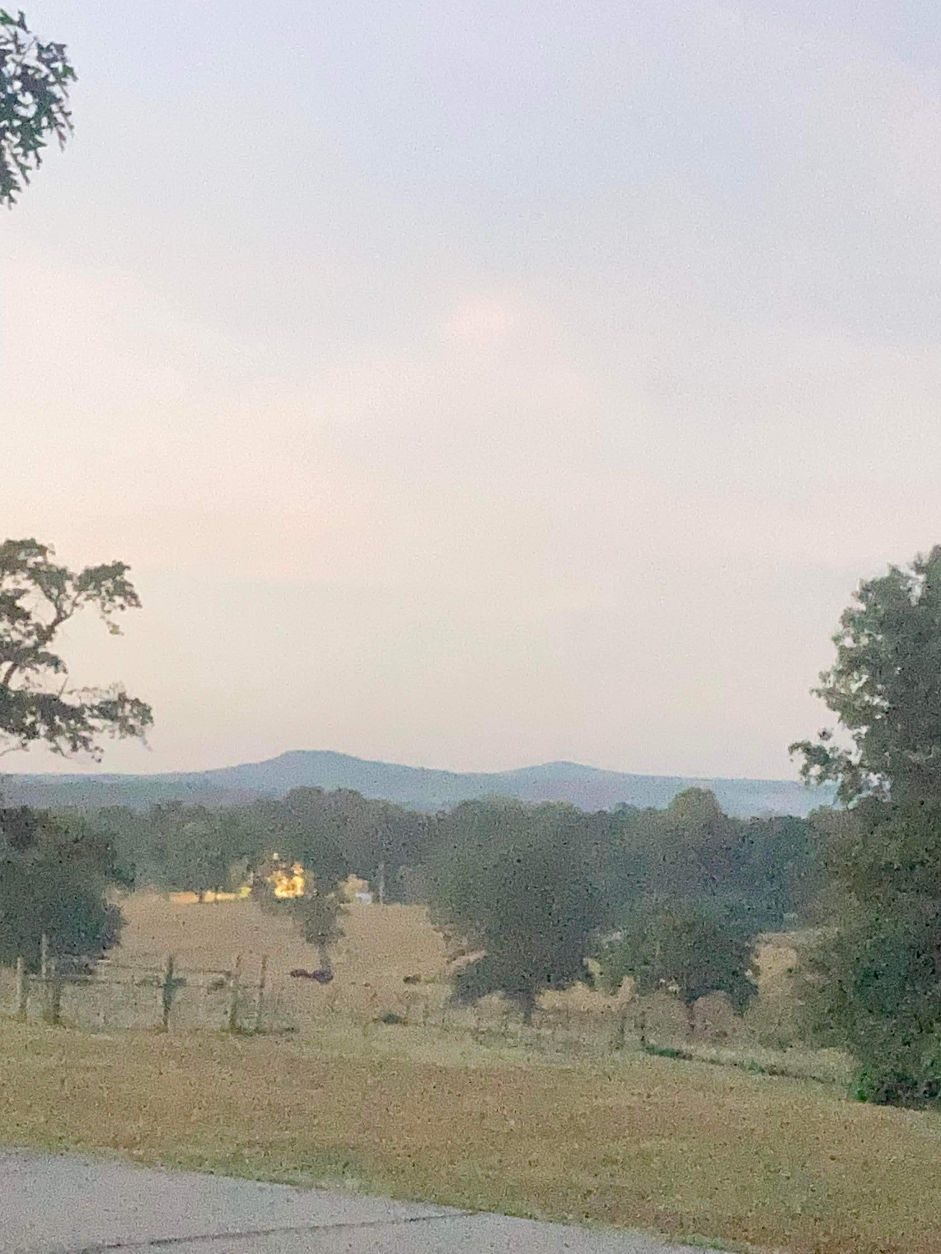 South view from site 1