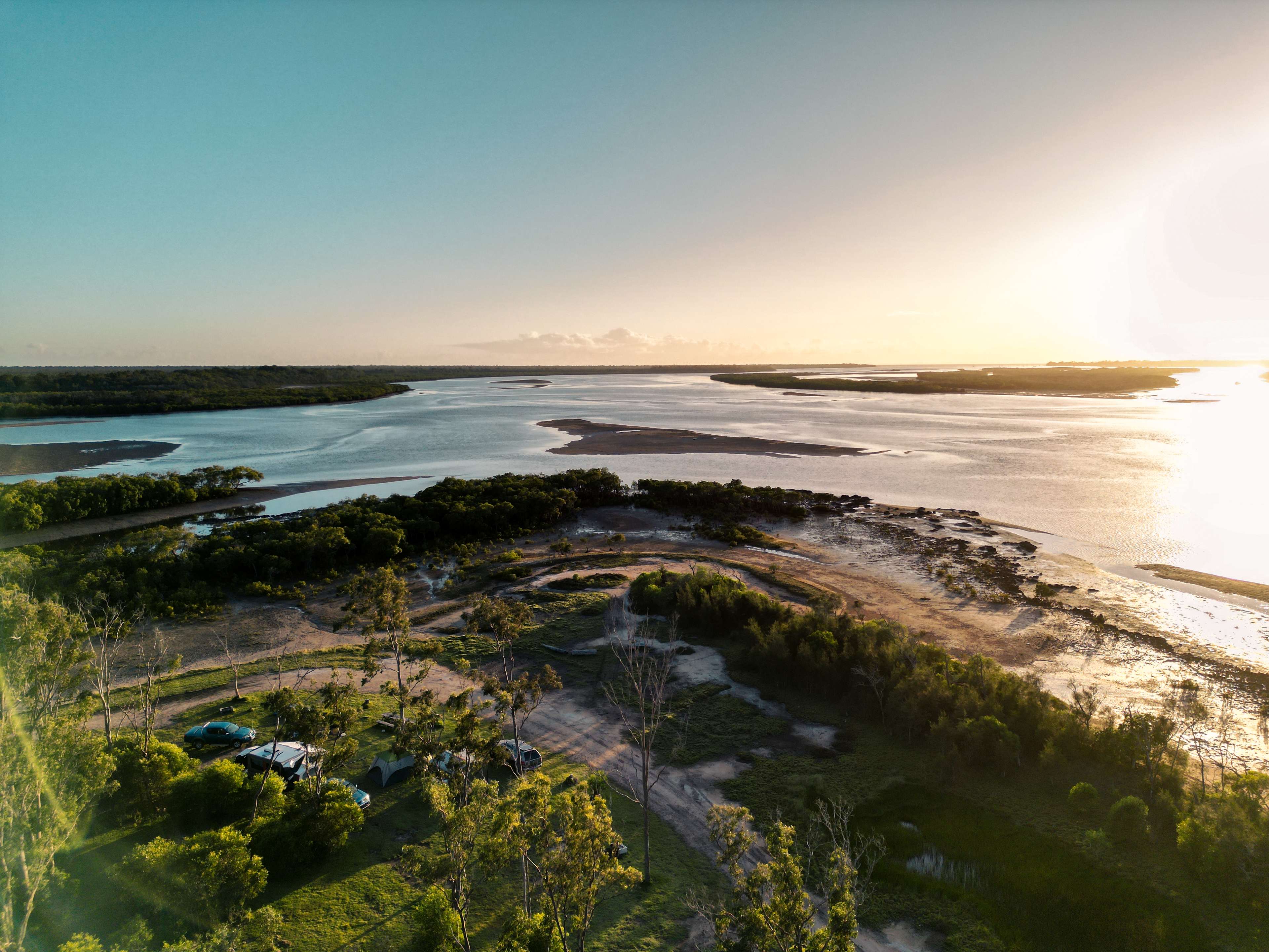 Camp from above