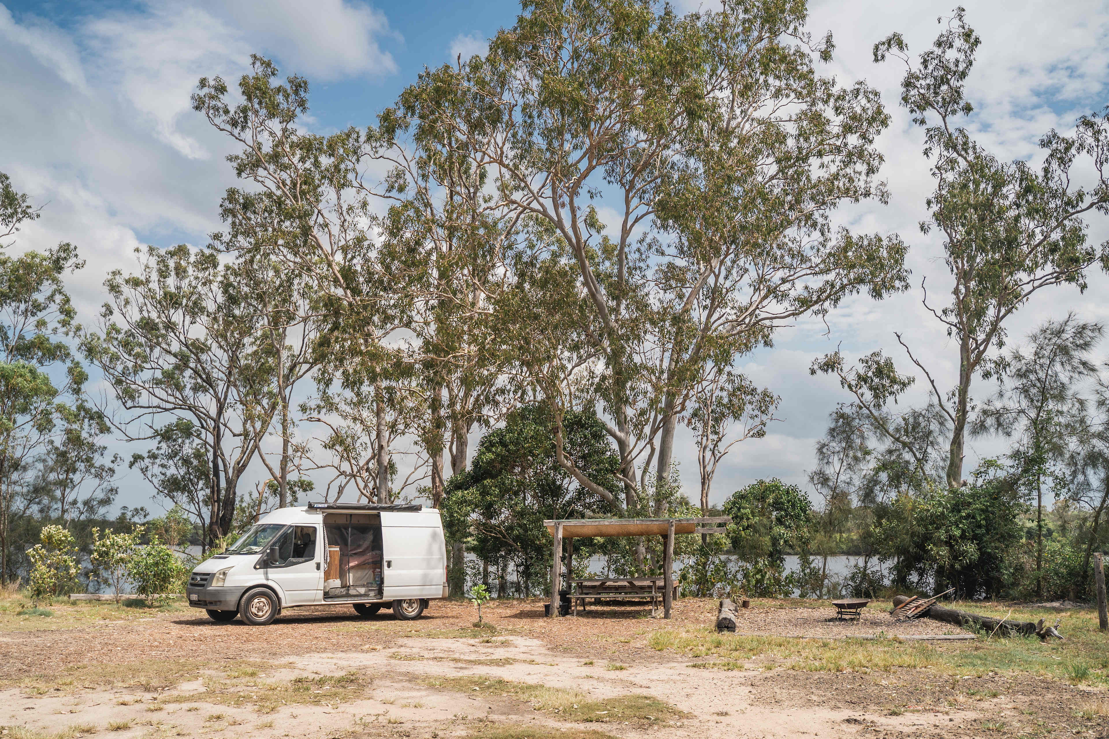 River front campsite