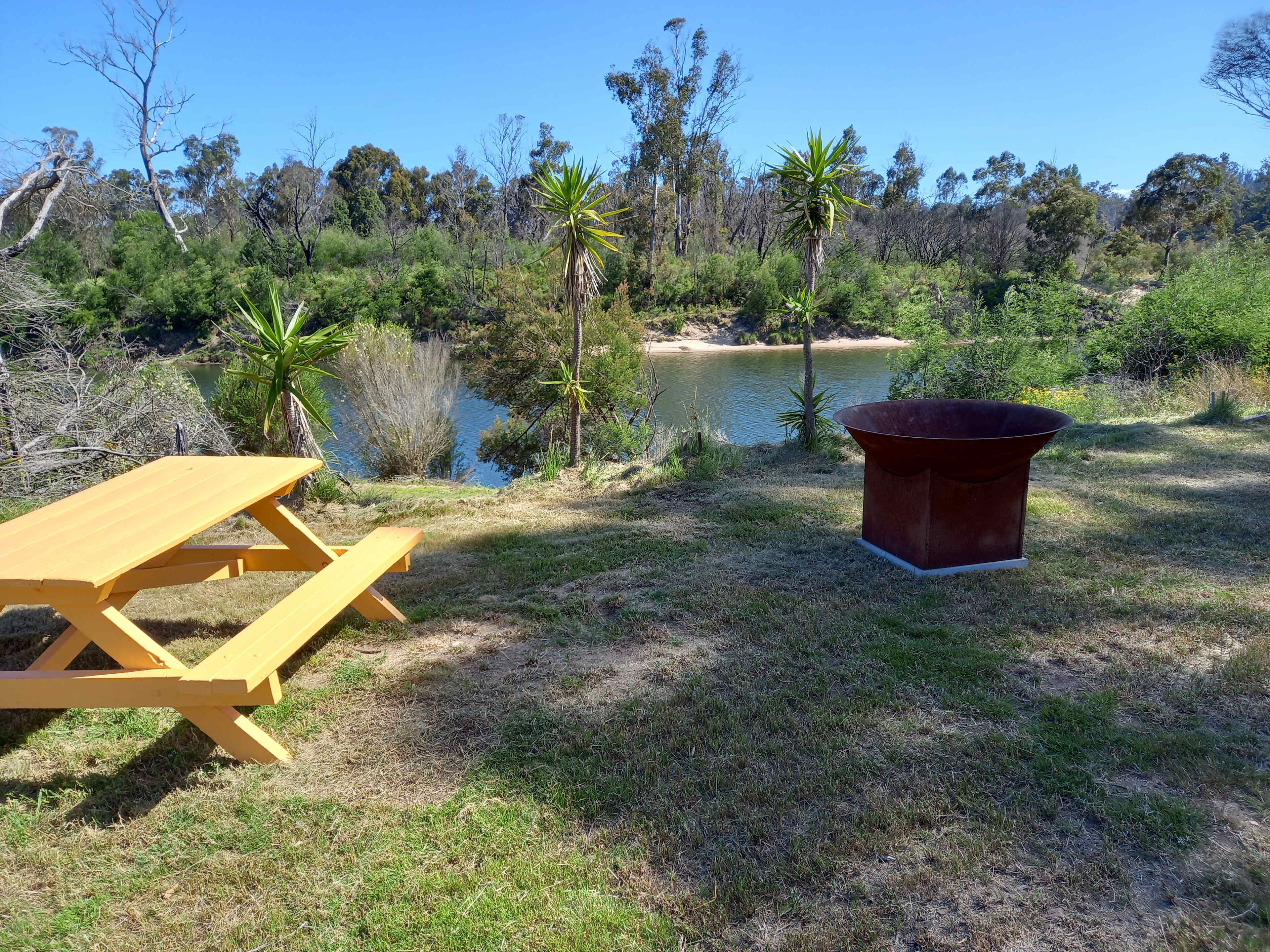 New and improved camp site.