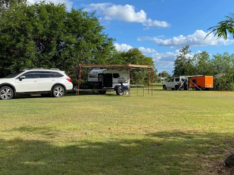 Plenty of space to set up your camp site.