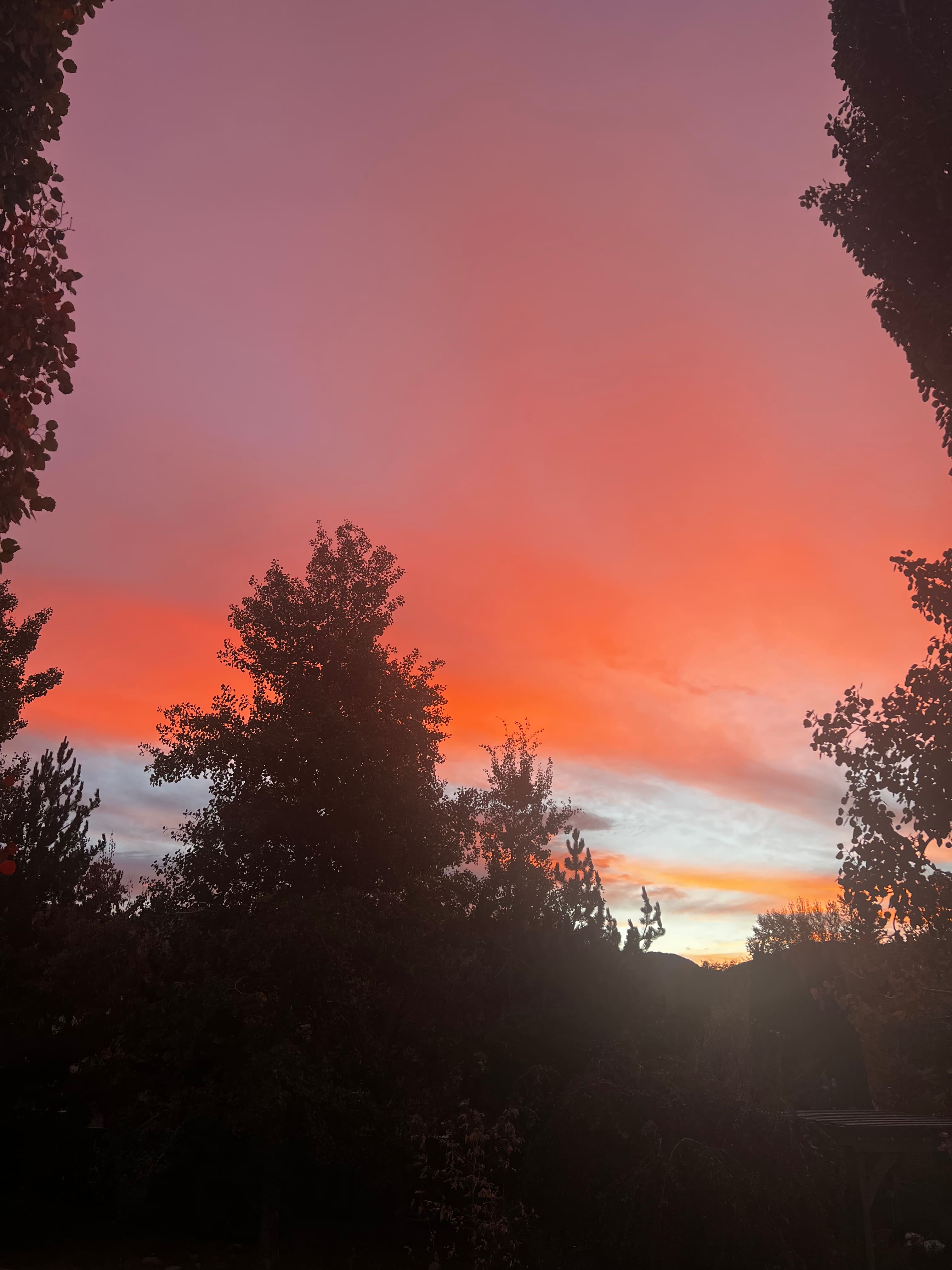 Sunrise at Rasmussen Ridge.