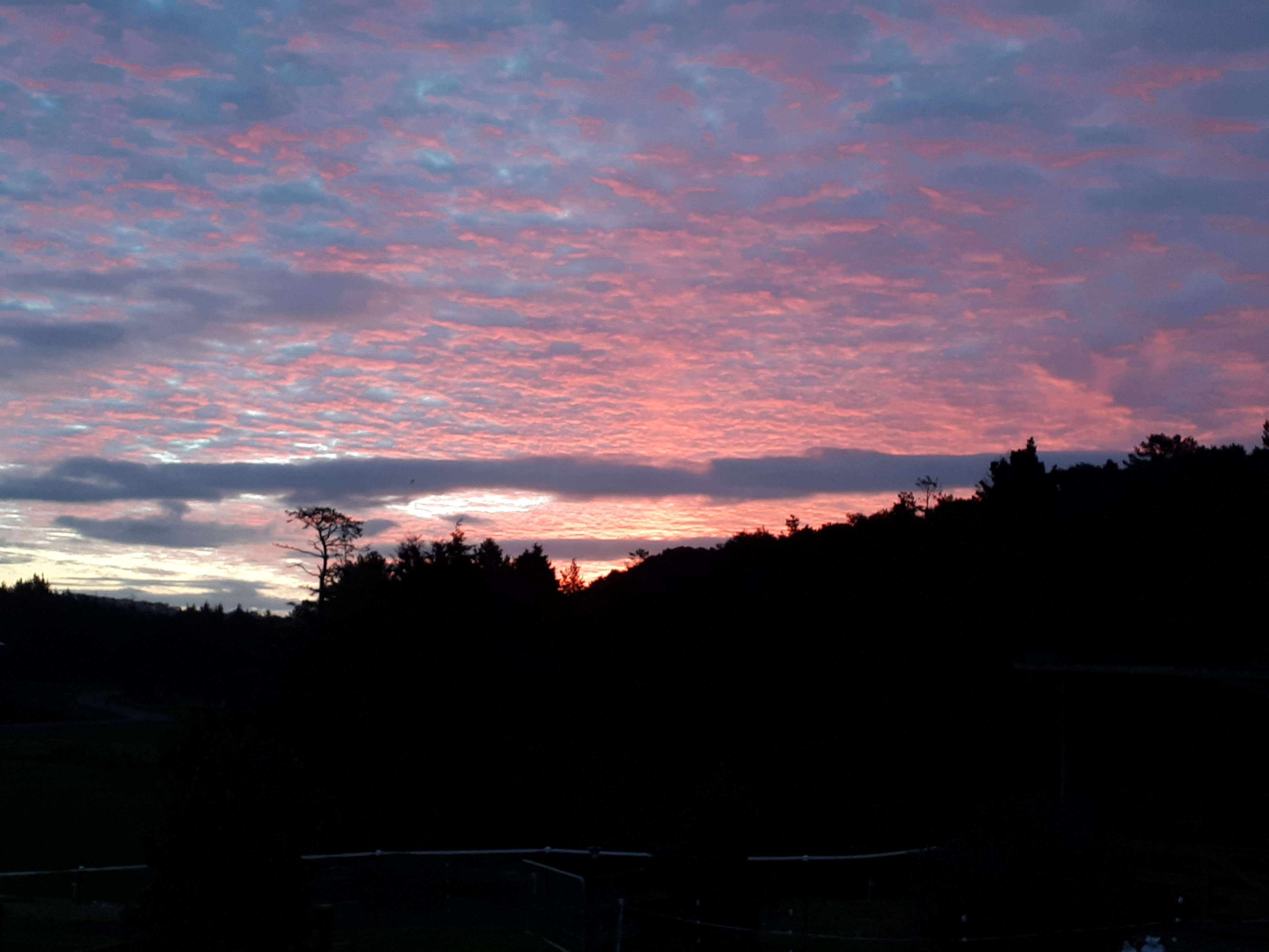 Enjoy sunset each day from your camp site
