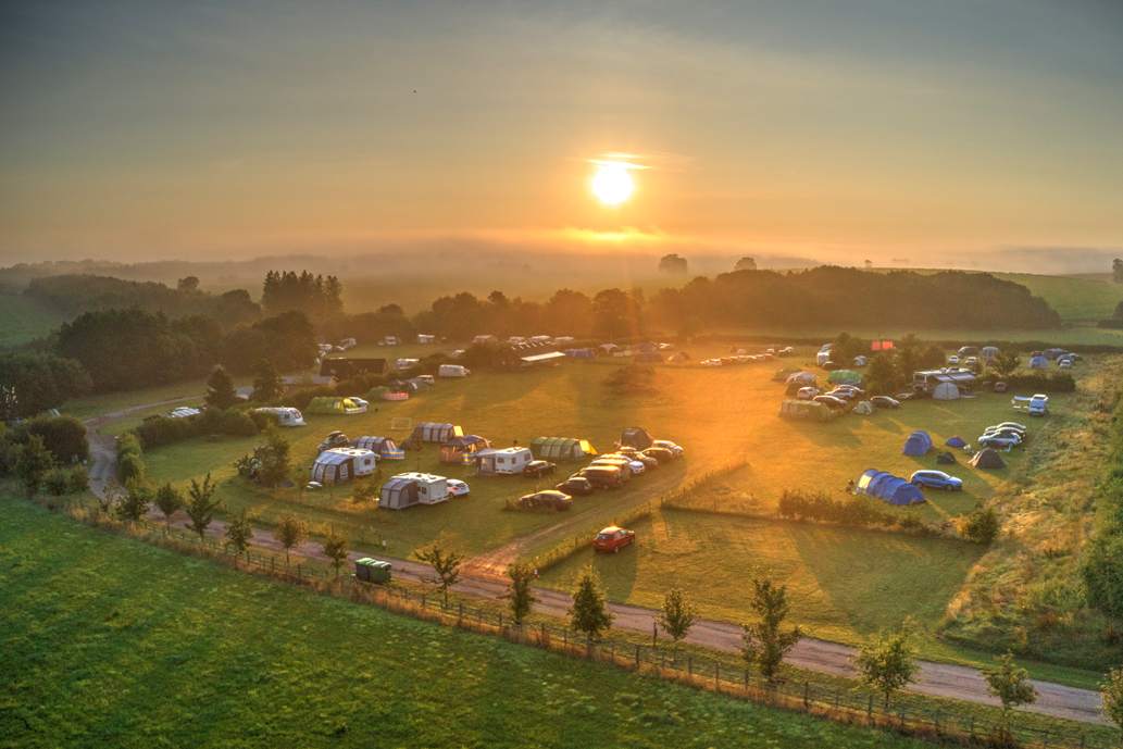 Camping at Brook Meadow