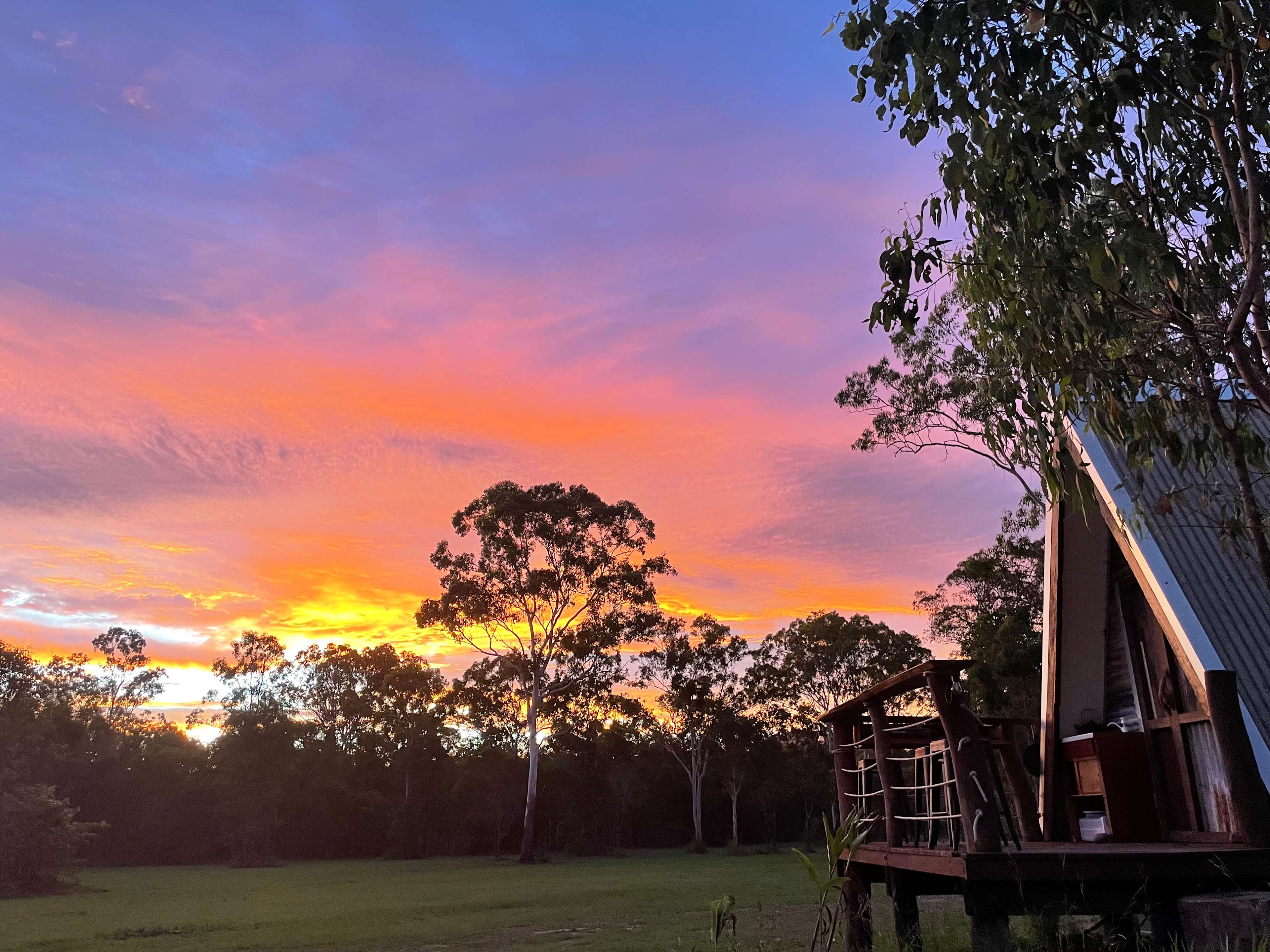 Always a nice sunset this time of year.