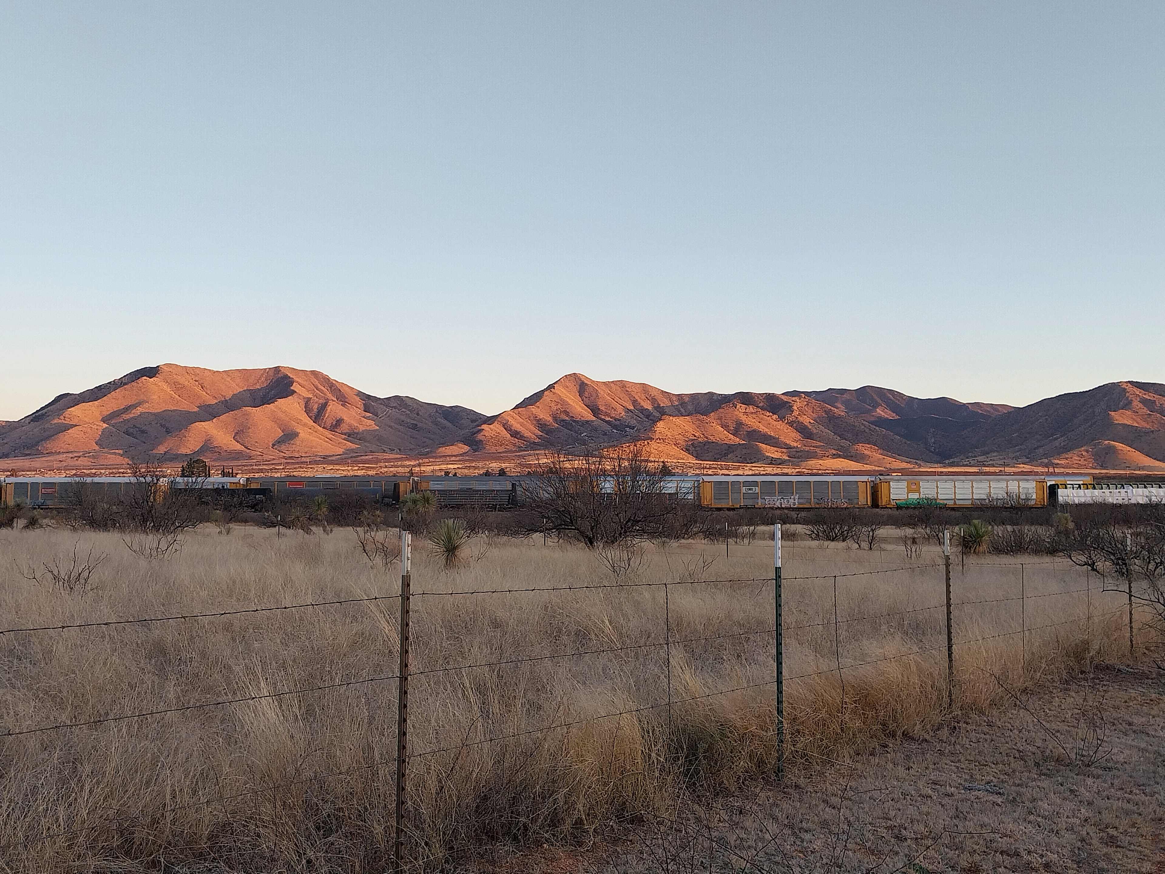 Train and Dragoon Mountains