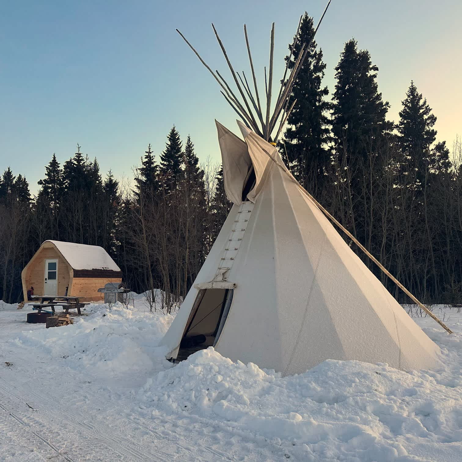 Acorn Cabin with Private Tee