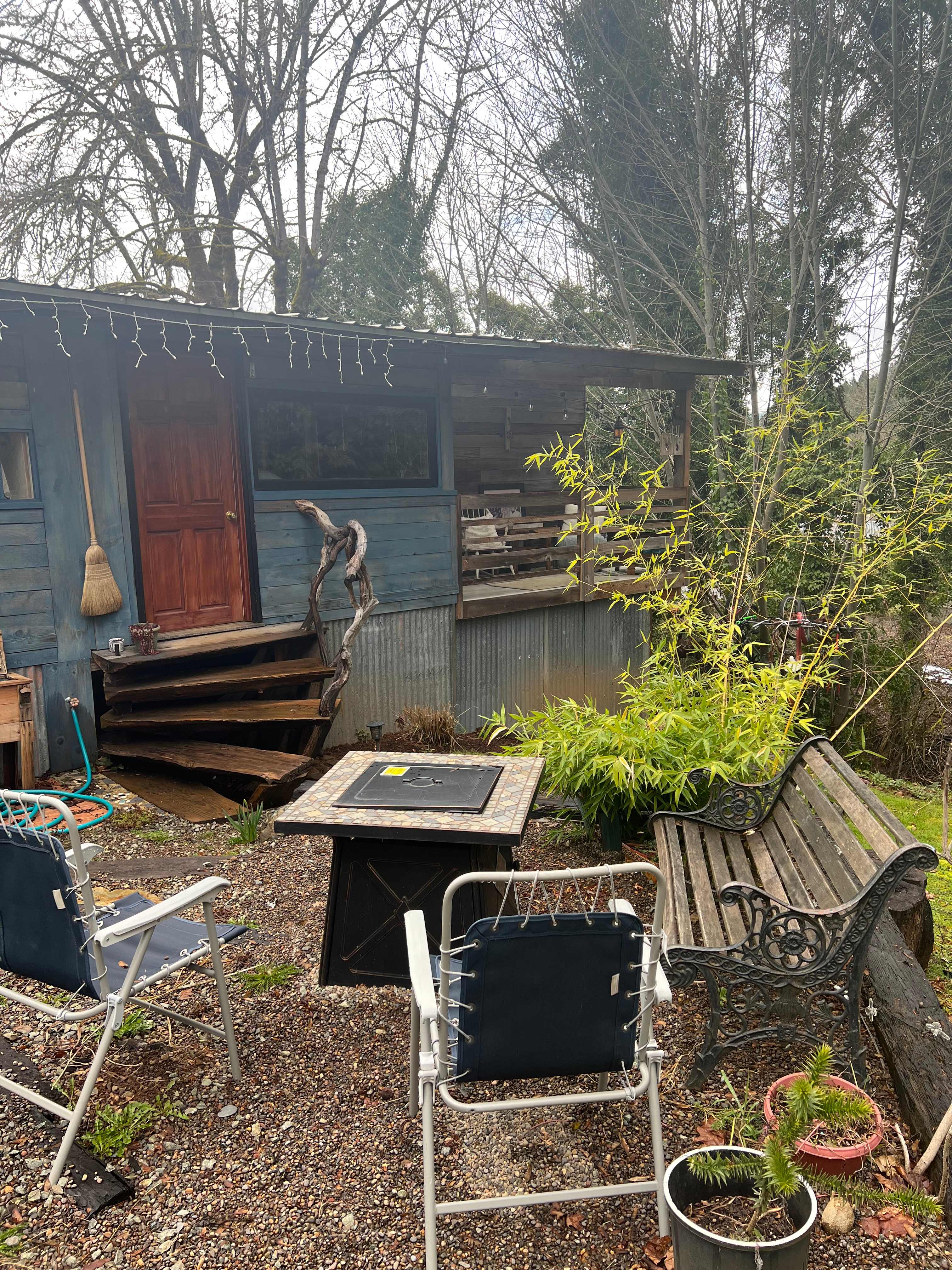 Eclectic country cabin