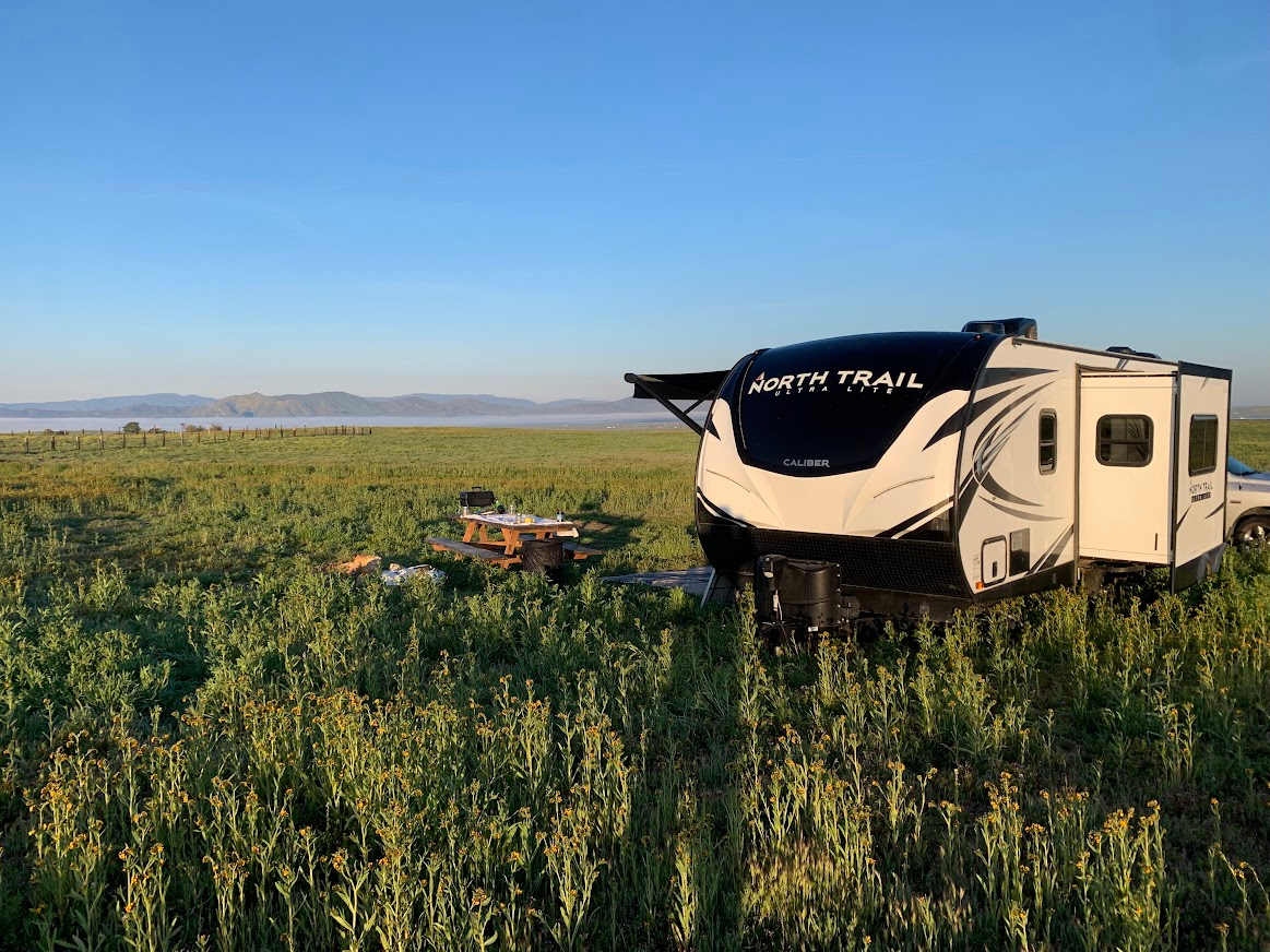 Secluded Carrizo Plains Campsite