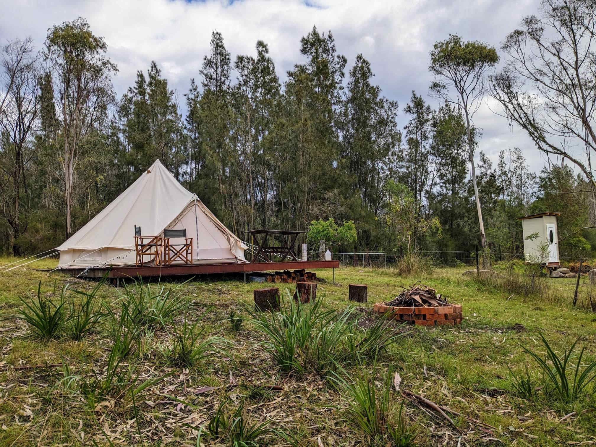 Glamp site